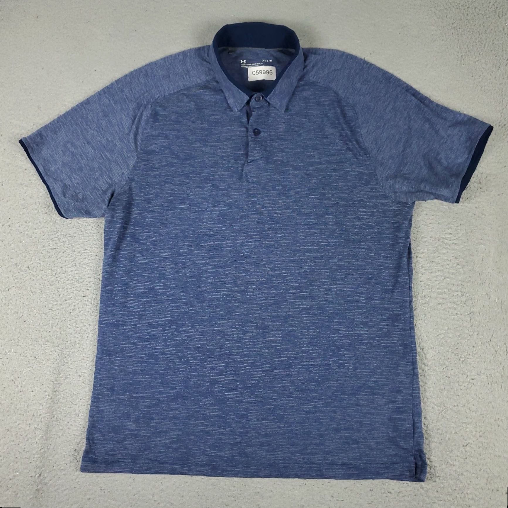 Under Armour Under Armour Polo Shirt Mens Large Blue Short Sleeve Golf Activewear Size US L / EU 52-54 / 3 - 2 Thumbnail