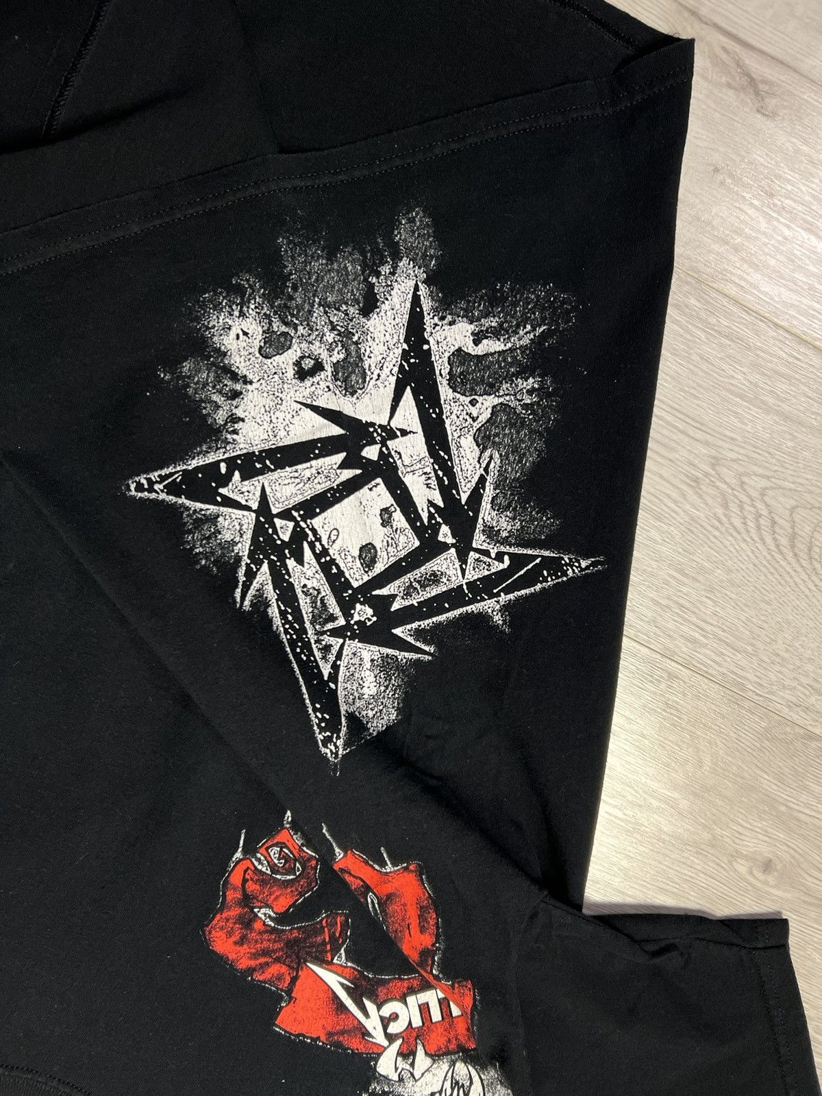 Vintage Vintage Metallica Rock T-Shirt Big Logo Band Tee Size XL Size US XL / EU 56 / 4 - 5 Thumbnail