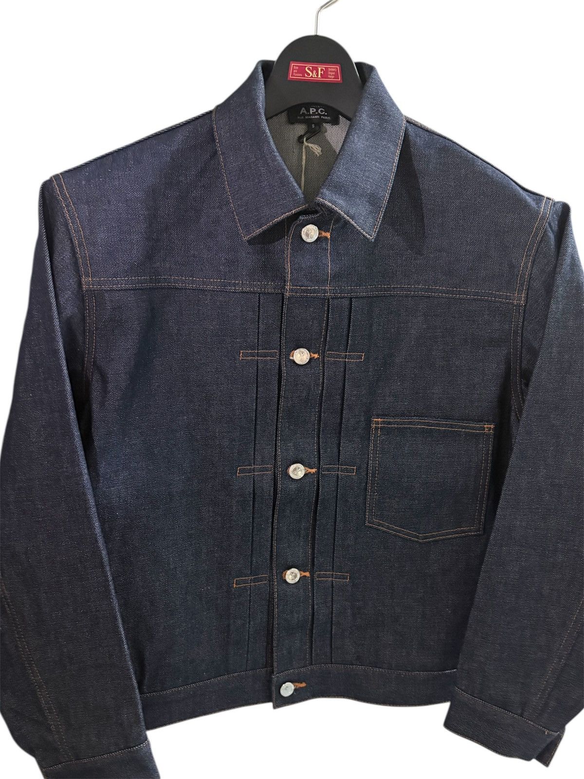 A.P.C. 2025 fw Apc veste jean 1st Japanese denim jacket type 1 Size US S / EU 44-46 / 1 - 1 Thumbnail