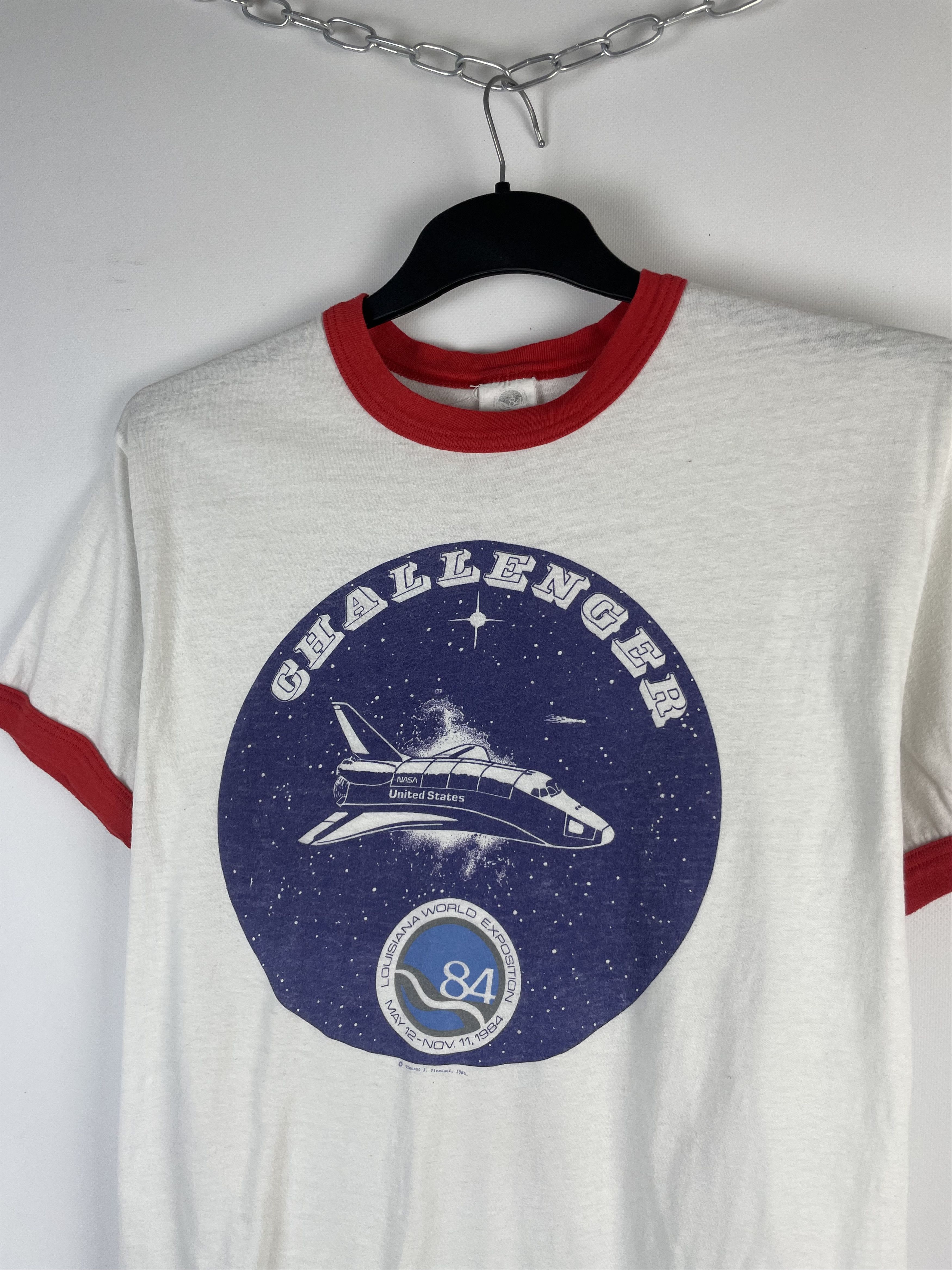 NASA NASA Vintage White Tee 1984 Size US XL / EU 56 / 4 - 3 Thumbnail
