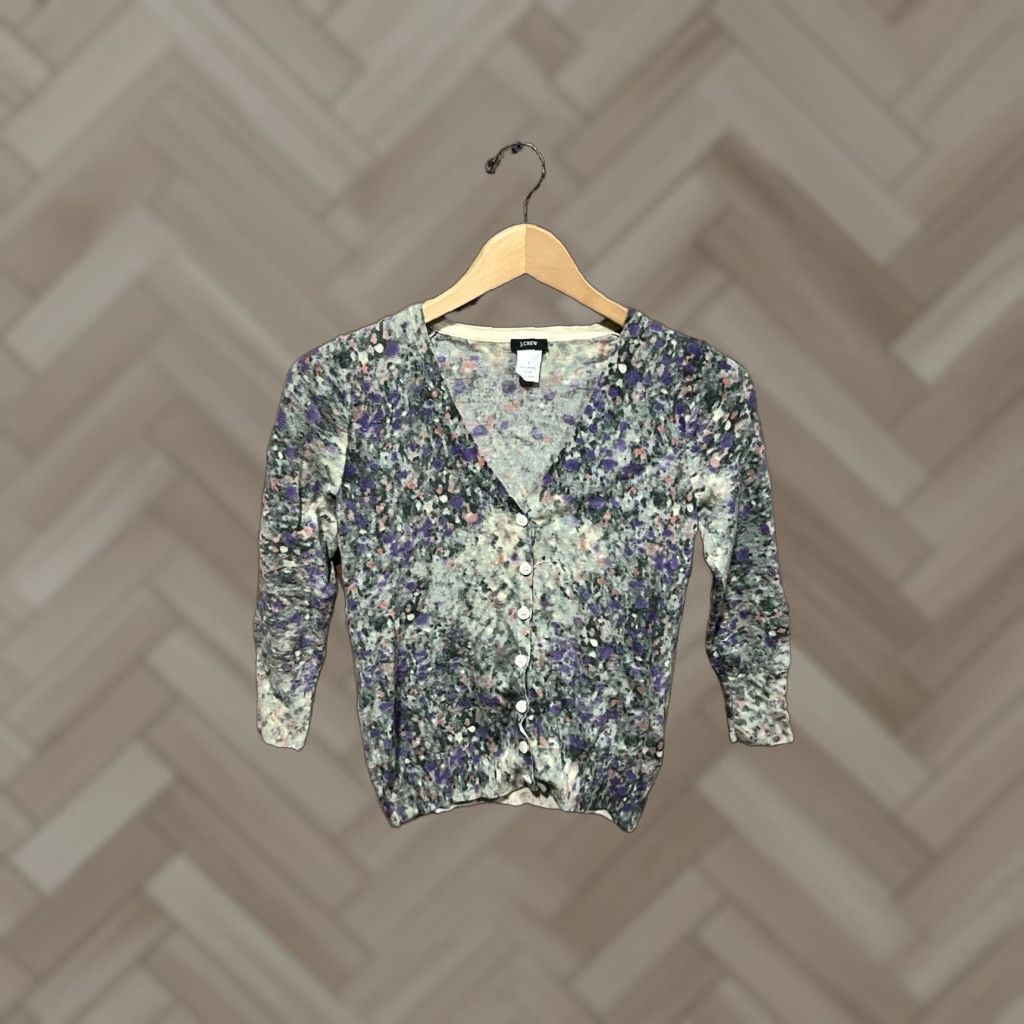 J.Crew J.Crew Shirt Womens Multicolor Floral Long Sleeve Button-Up Size S Size S / US 4 / IT 40 - 1 Thumbnail