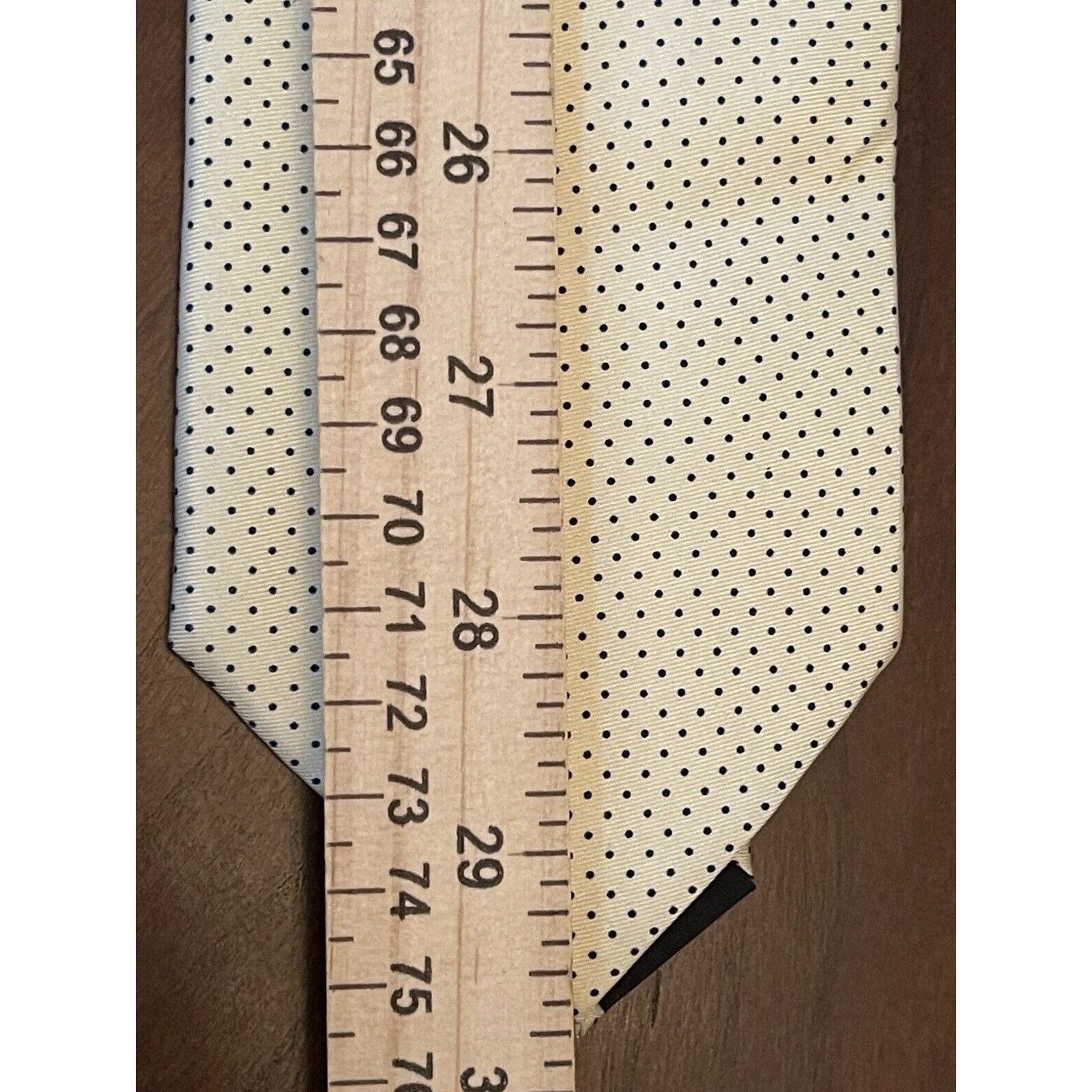 Other Tie Rack Gold Blue 100% Silk Men’s Neck Tie Made In China Size ONE SIZE - 8 Thumbnail