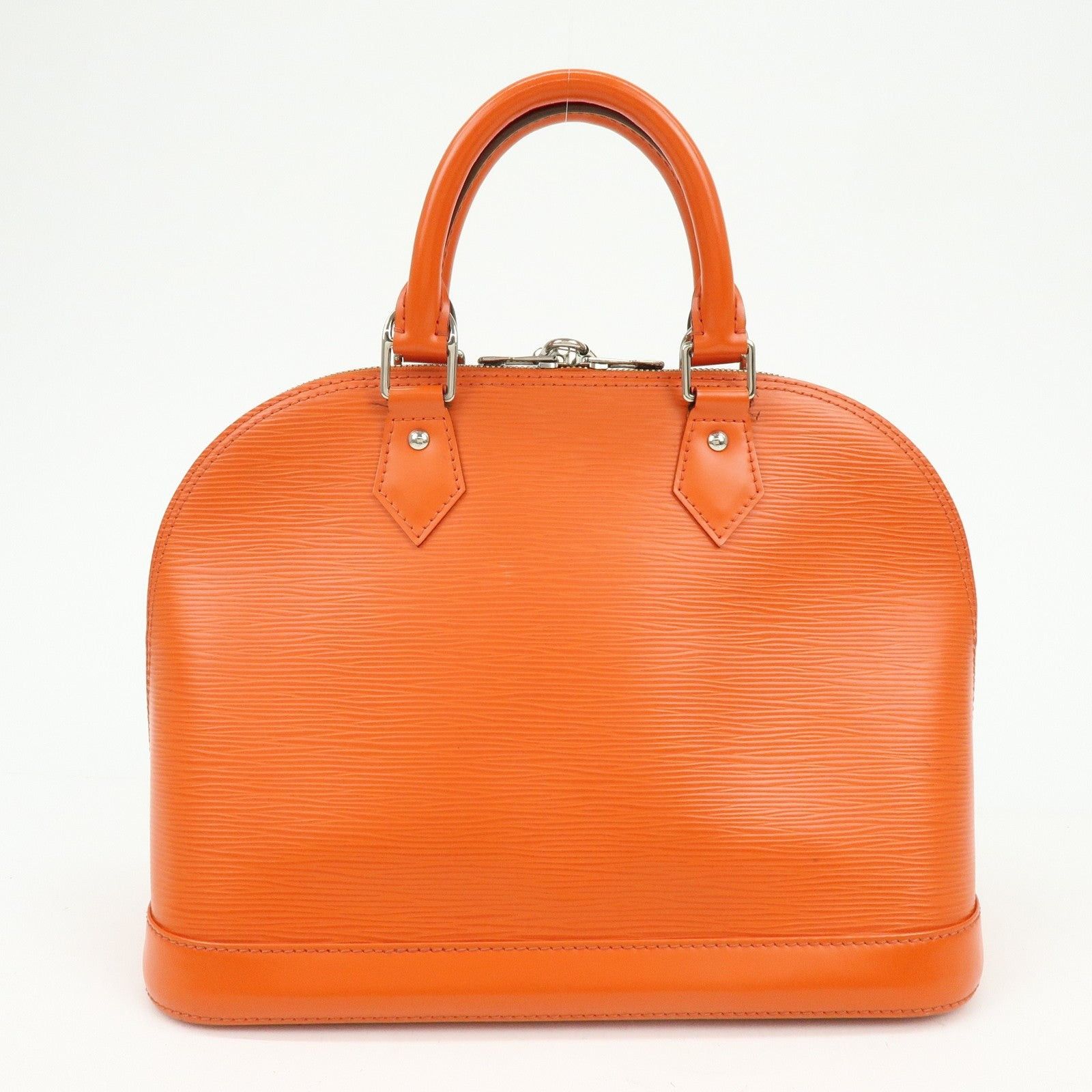 Louis Vuitton Louis Vuitton Epi Alma PM Satchel Orange Size ONE SIZE - 2 Thumbnail