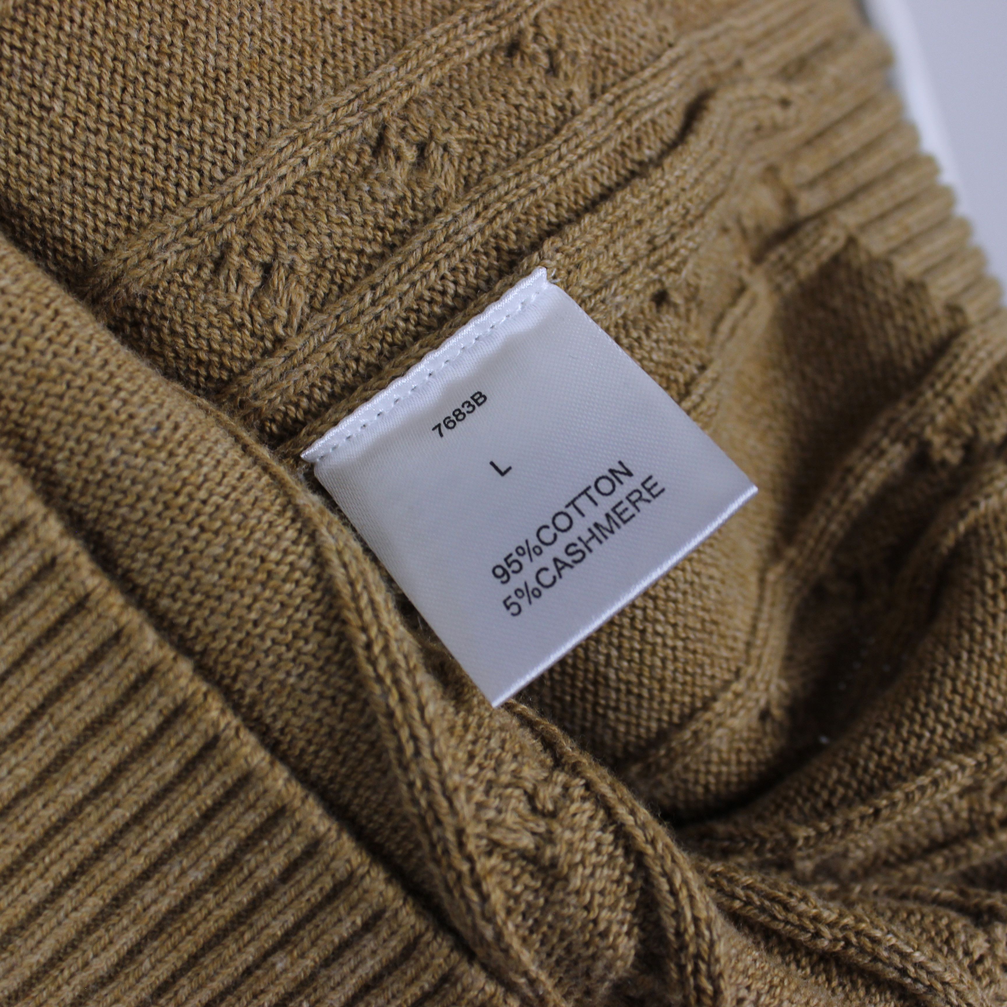 Vintage Brook Taverner sweater knitwear cotton cashmere L XL Size US L / EU 52-54 / 3 - 5 Thumbnail