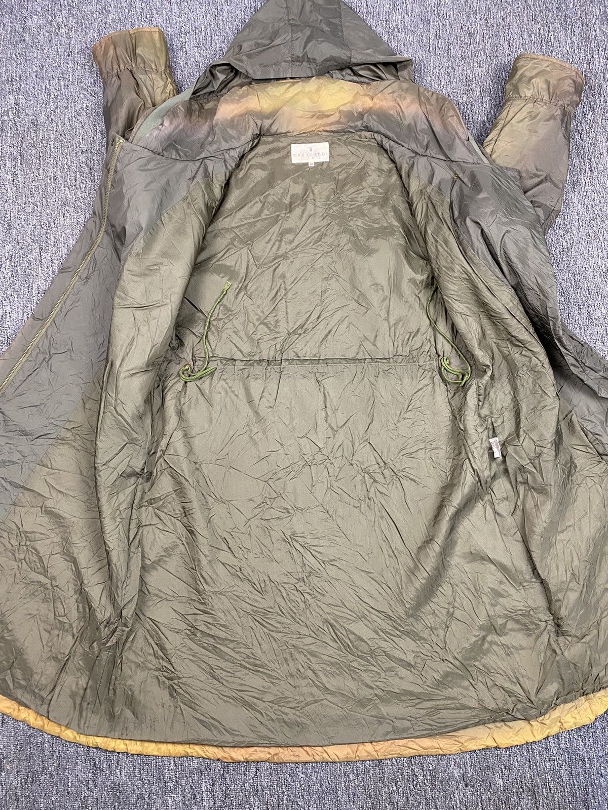 Trussardi × Vintage Trussardi Olive green sunfaded Parka Size S / US 4 / IT 40 - 14 Thumbnail