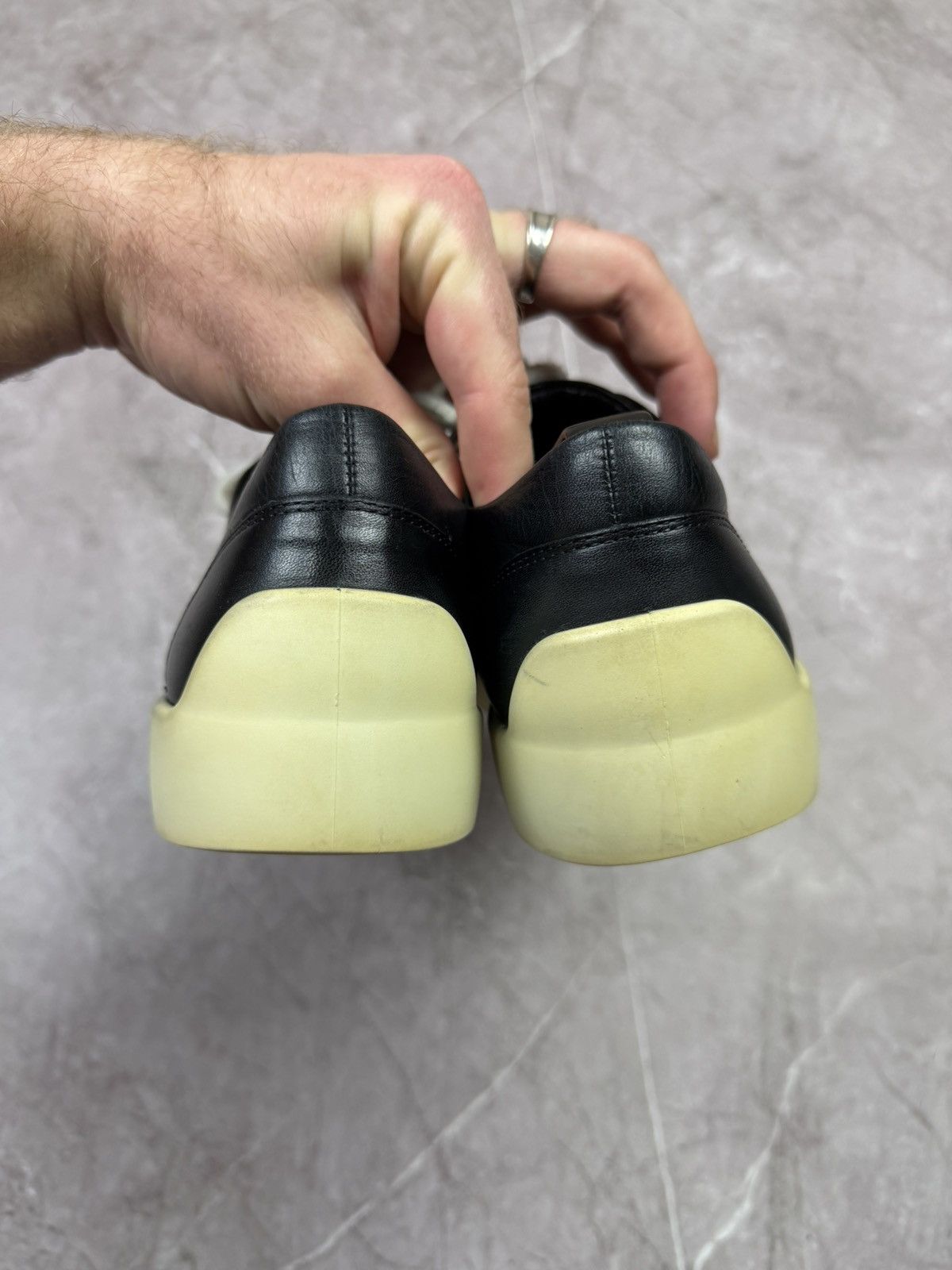 The Last Conspiracy The Last Conspiracy x Ecco Black Leather low-top Sneakers 41 Size US 8 / EU 41 - 6 Thumbnail