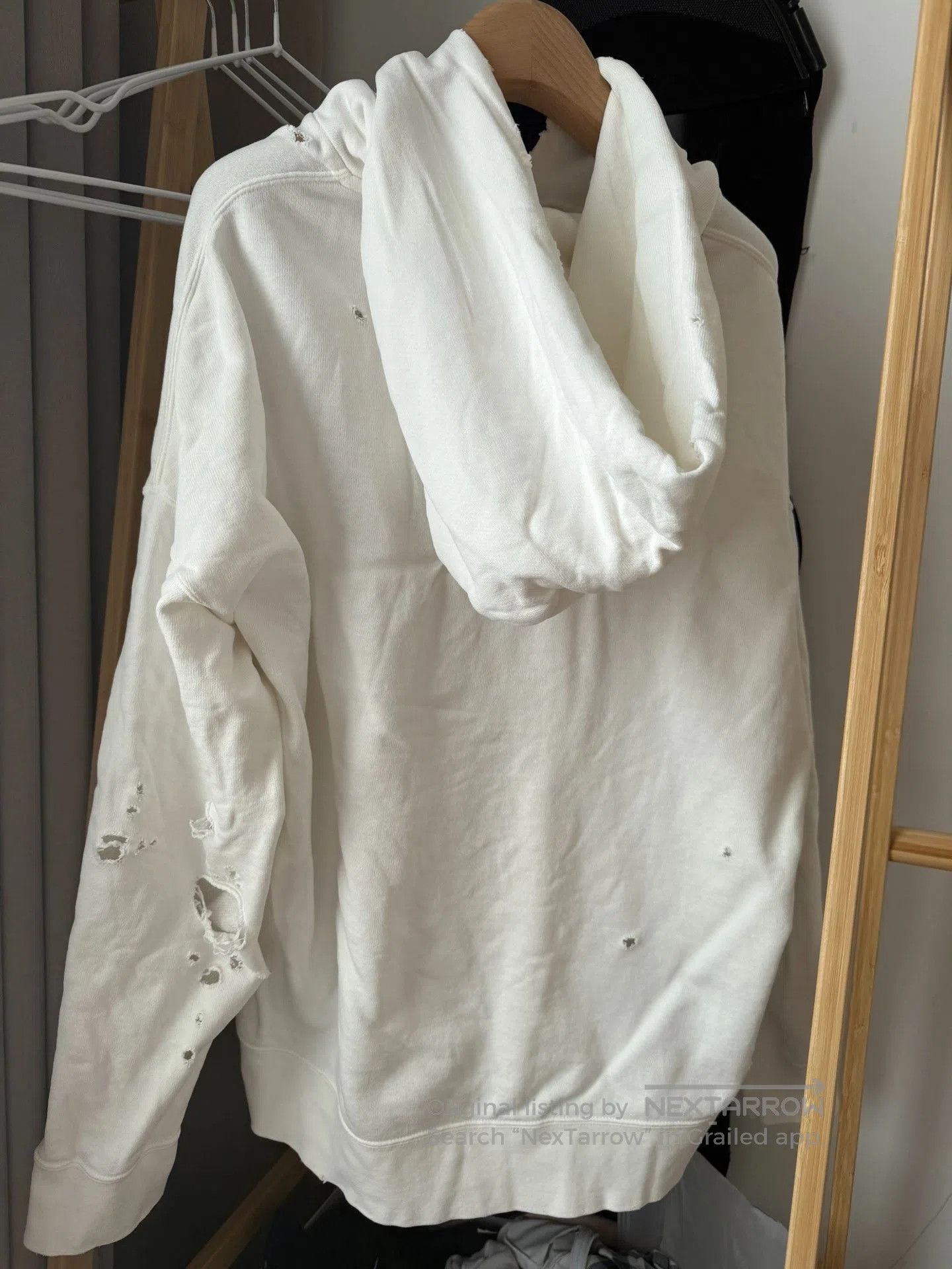Visvim VISVIM 21SS AMPLUS Distressed Hoodie. Size US M / EU 48-50 / 2 - 2 Thumbnail