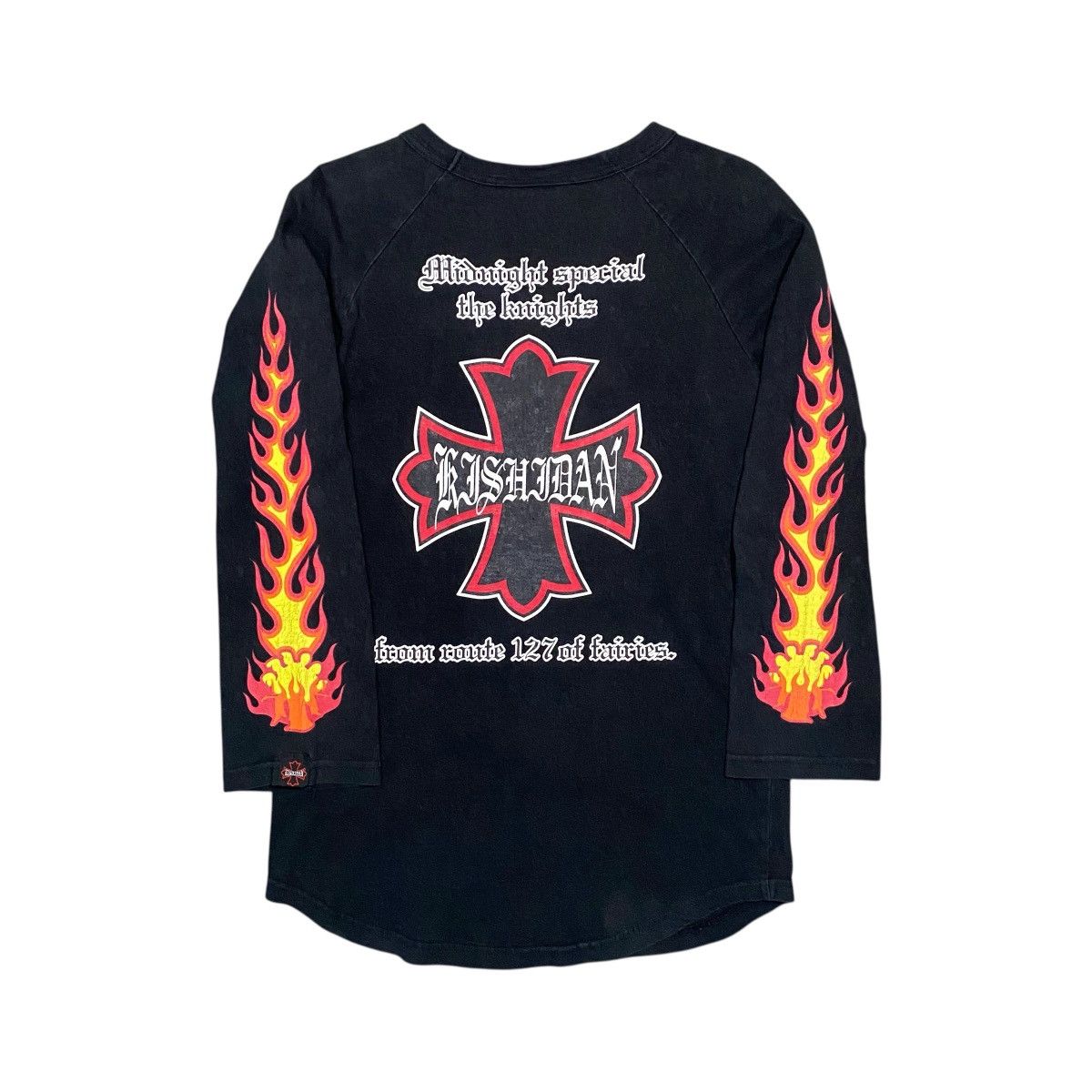 Japanese Brand Vintage Kishidenne Wrerutogood Japanese Brand Raglan Shirt Size US M / EU 48-50 / 2 - 2 Thumbnail