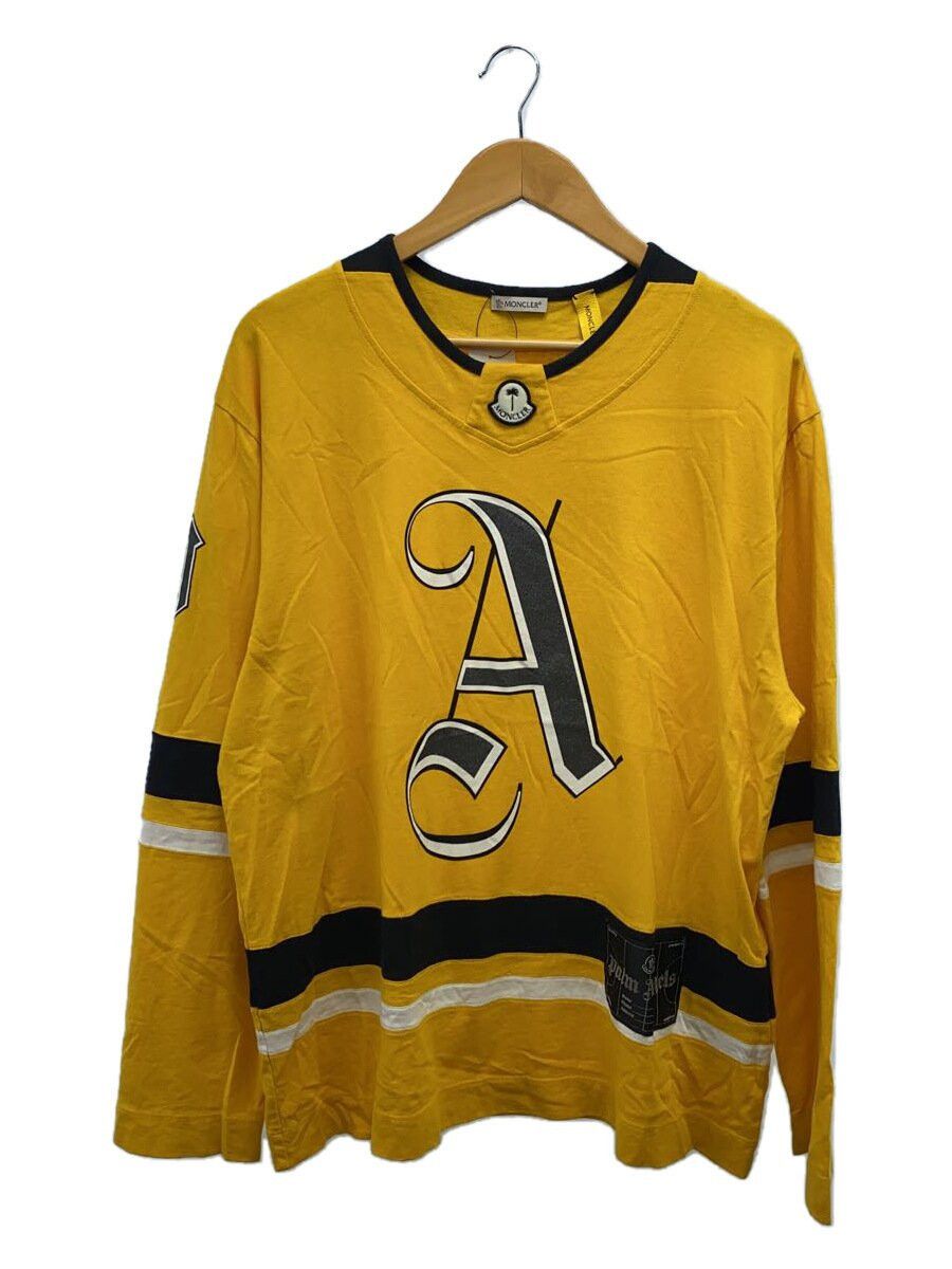 Palm Angels Palm Angls x Moncler Print Ctn LS Tee Yellow Size US S / EU 44-46 / 1 - 1 Thumbnail
