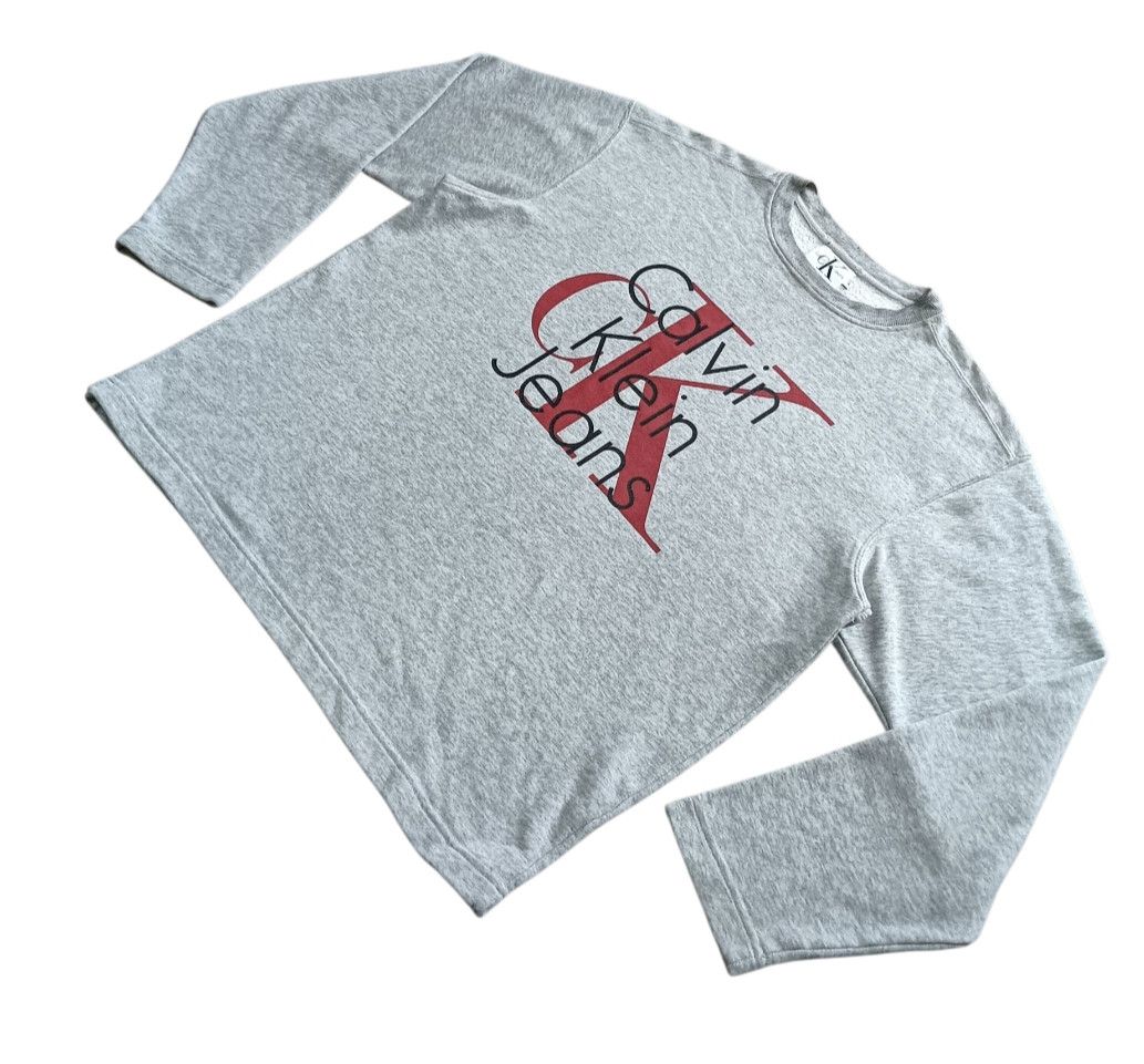 Calvin Klein Vintage Calvin Klein Sweatshirt Size US L / EU 52-54 / 3 - 3 Thumbnail