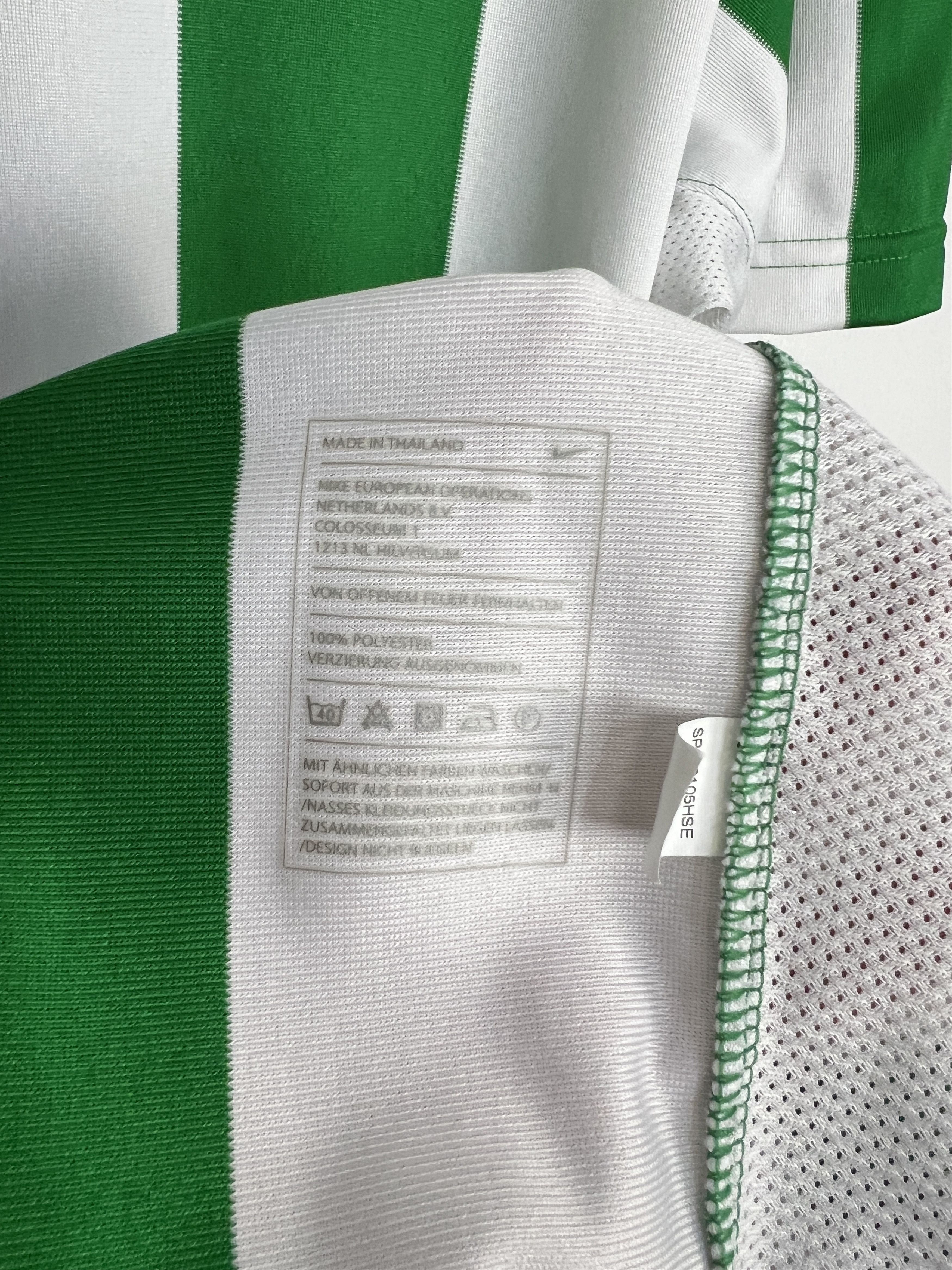 Nike Ferencvaros Home football shirt Soccer Player Issue Jersey Size US XXL / EU 58 / 5 - 5 Thumbnail