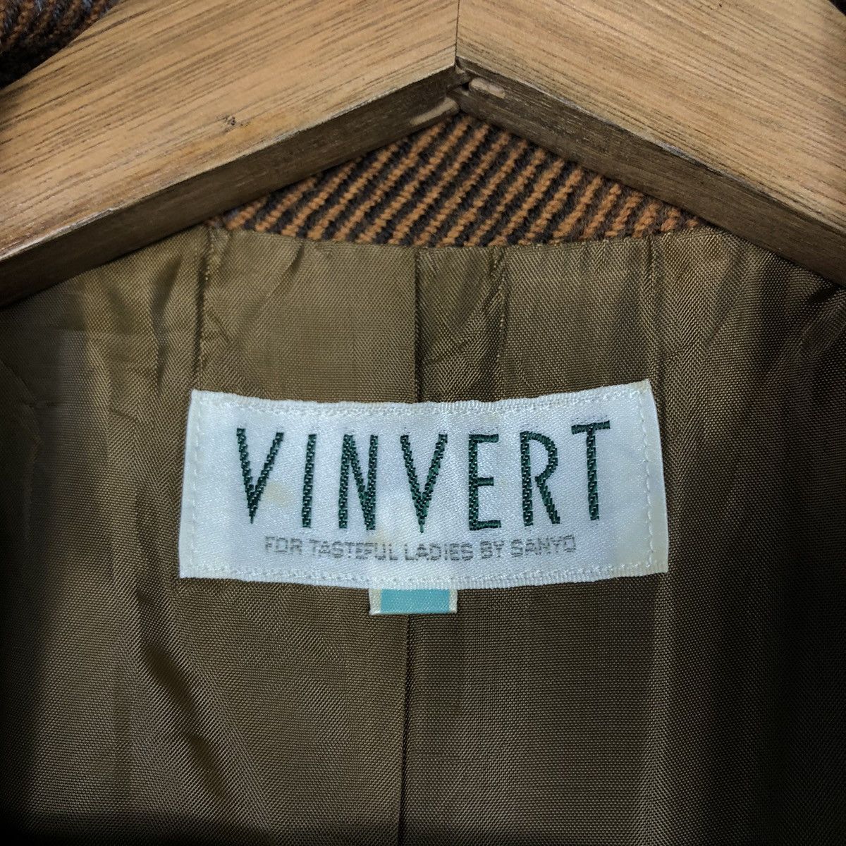 Japanese Brand 📌Vintage Bomber Jacket Vinvert Double Breast Issey Miyake Size US M / EU 48-50 / 2 - 18 Thumbnail
