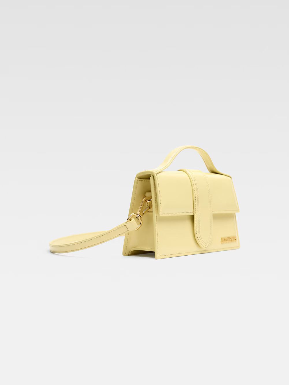 Jacquemus o1la1rc1a0925 Size: OS / Large Bambino Bag in Pale Yellow Size ONE SIZE - 2 Thumbnail
