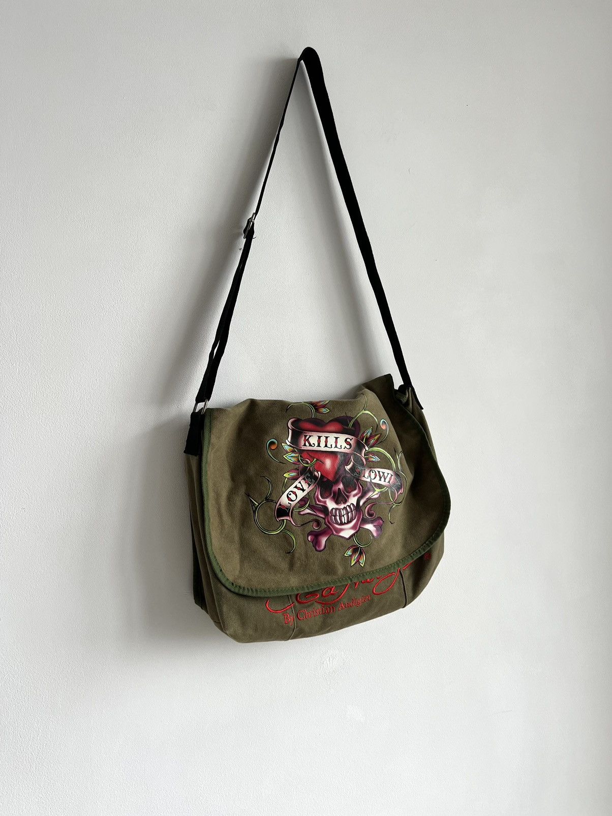 Ed hardy purse love kills slowly online