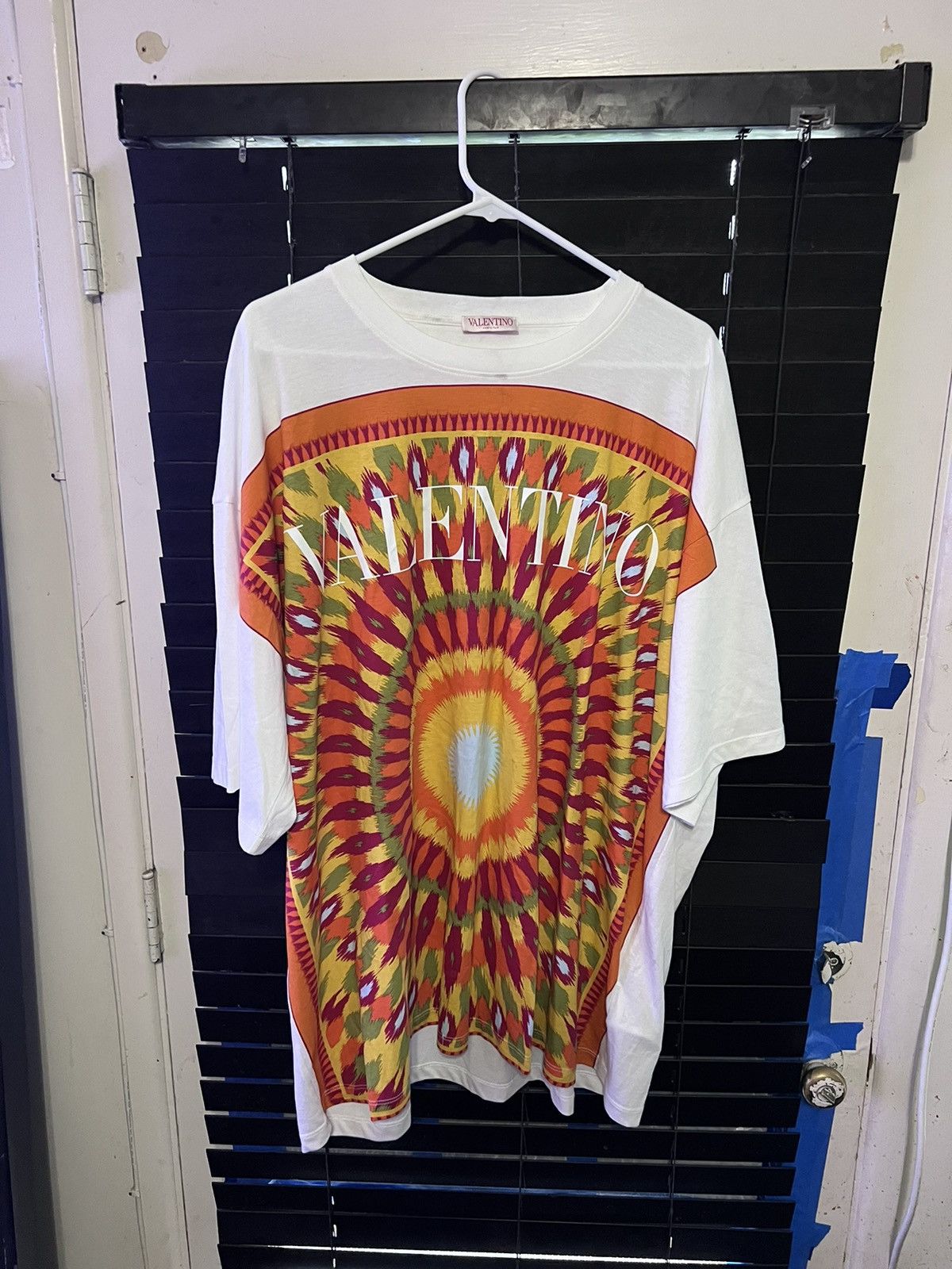 image of Giovanni Valentino x Valentino Escape Capsule White Shirt, Men's (Size 2XL)
