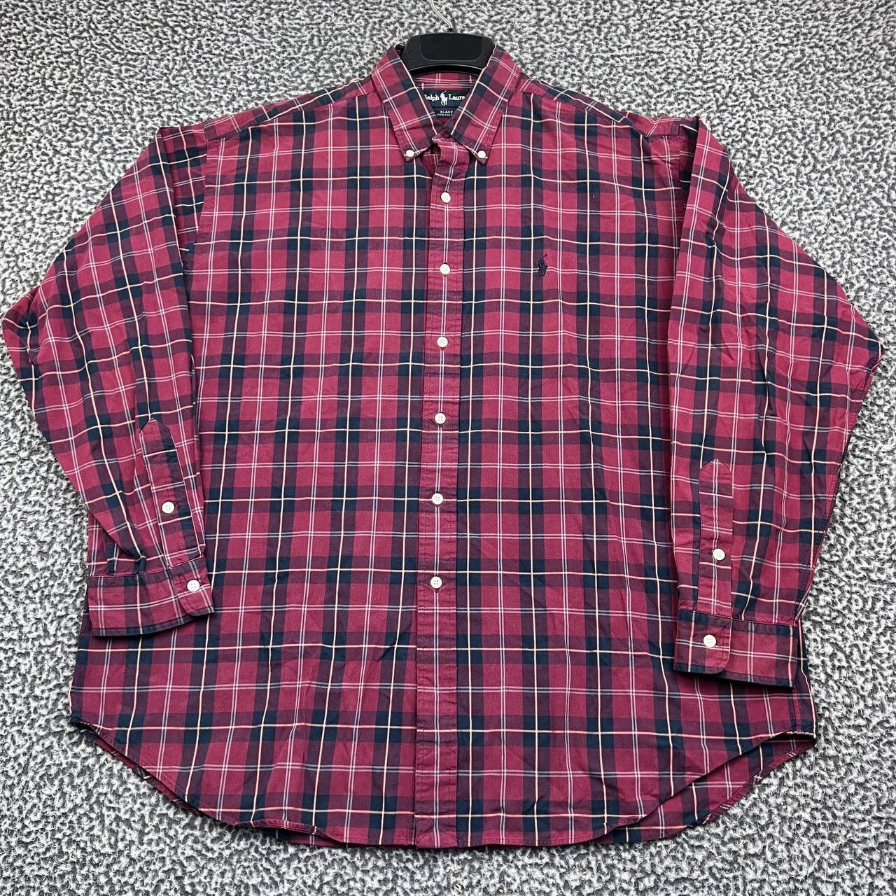 Ralph Lauren Vintage Ralph Lauren Blake Button Down XL Plaid Long Sleeve Size US XL / EU 56 / 4 - 1 Thumbnail