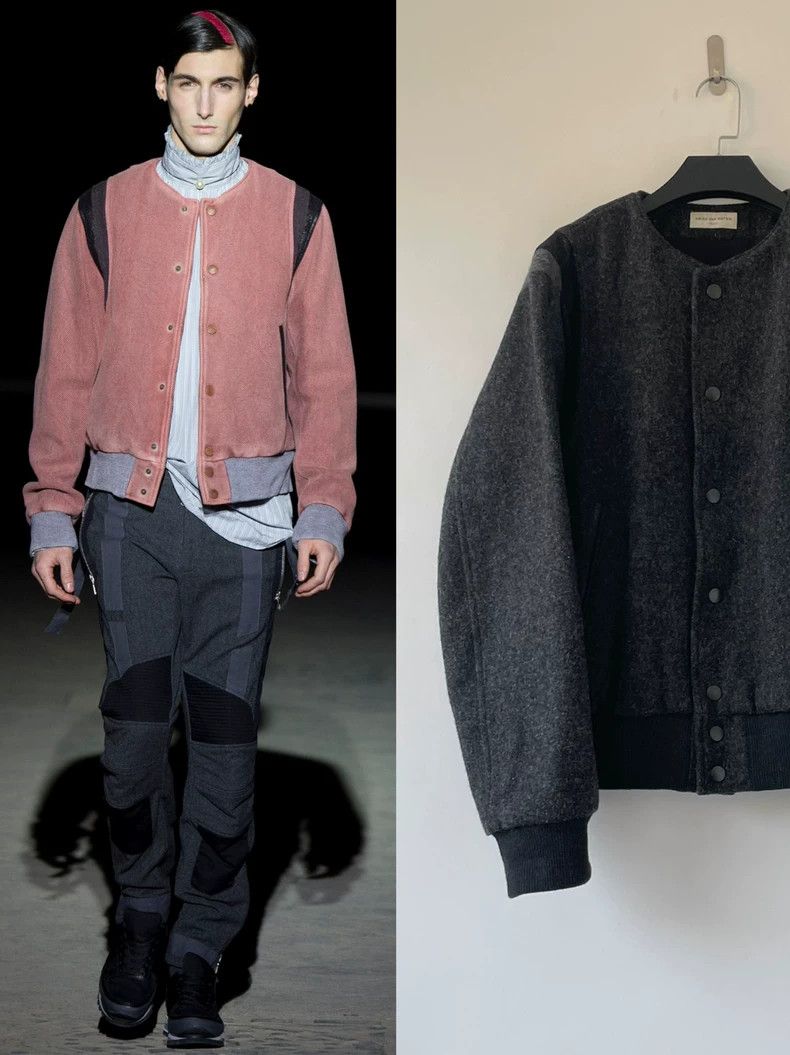 Dries Van Noten Dries Van Noten 14FW Wool Bomber Jacket Size US M / EU 48-50 / 2 - 1 Thumbnail