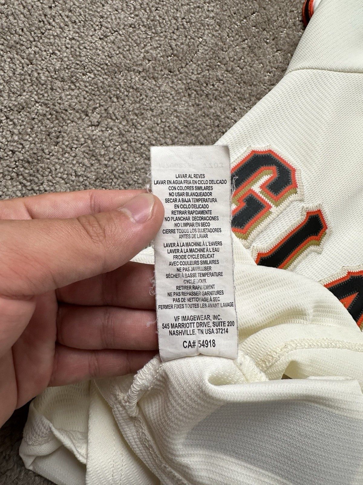 MLB Women Jerseys MLB San Francisco Giants #12 Joe Panik, Size M Size M / US 6-8 / IT 42-44 - 8 Thumbnail