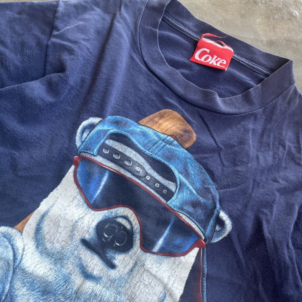 Coca Cola Vintage T-Shirt Coca Cola Polar Bear Baseball Size US M / EU 48-50 / 2 - 5 Thumbnail