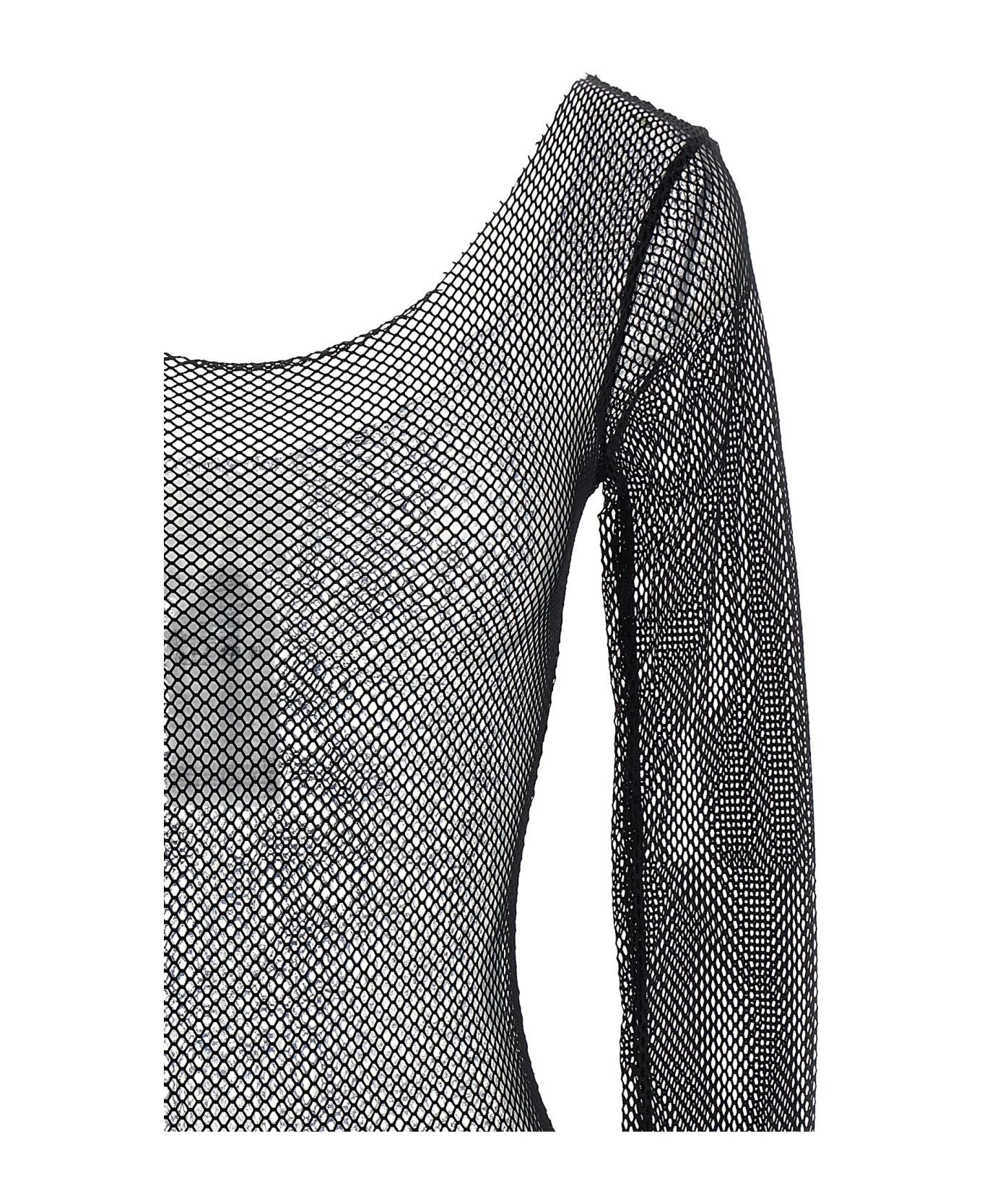 Maison Margiela o1y0625 Bodysuit in Black Size S / US 4 / IT 40 - 3 Thumbnail