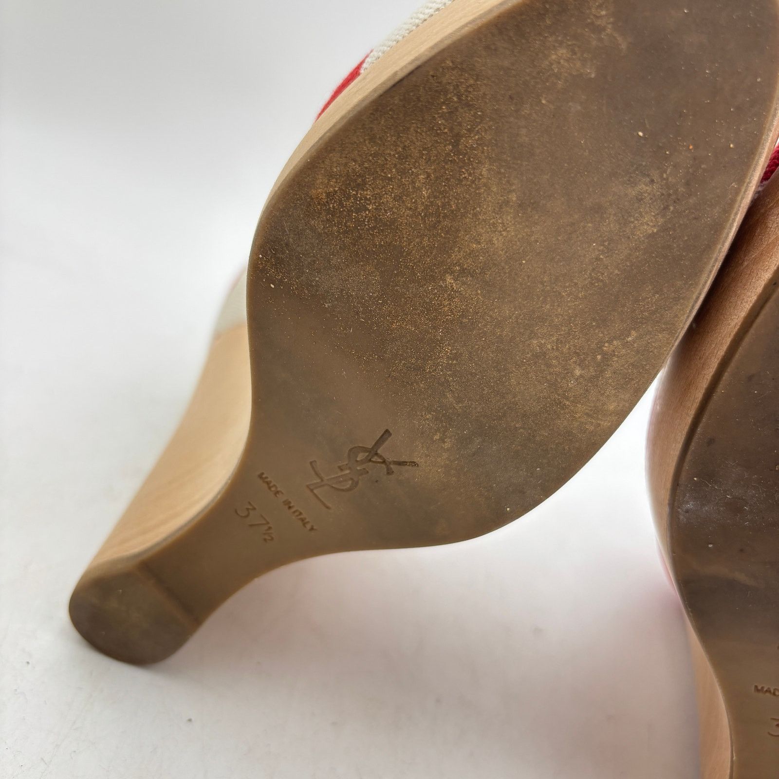 Yves Saint Laurent Yves Saint Laurent Maryna 105 Pump Wedges Women's 37.5 Size US 6.5 / IT 36.5 - 8 Thumbnail