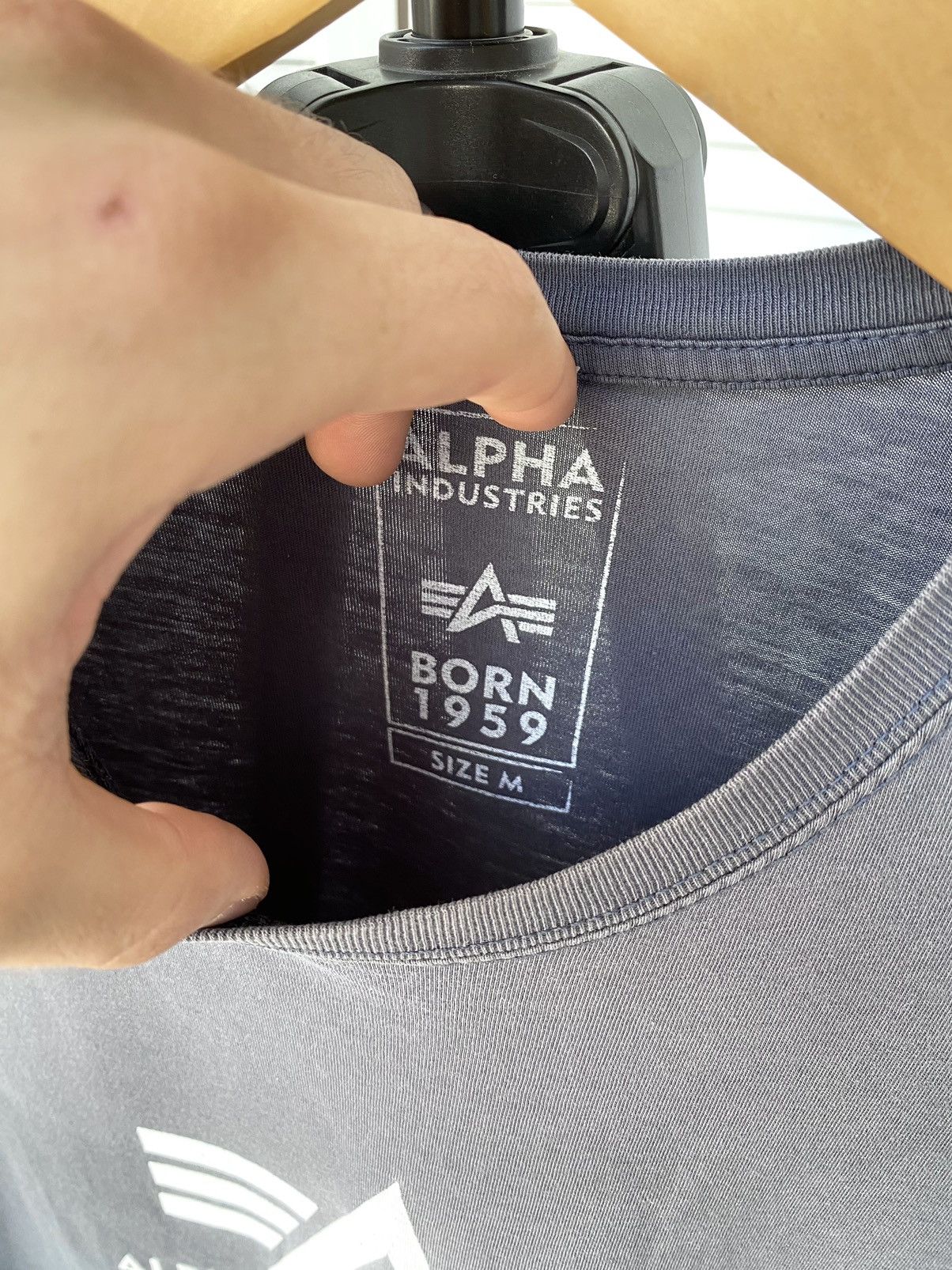 Alpha Industries Alpha Industries USA Big Logo Army Tee Shirt Size US M / EU 48-50 / 2 - 6 Thumbnail