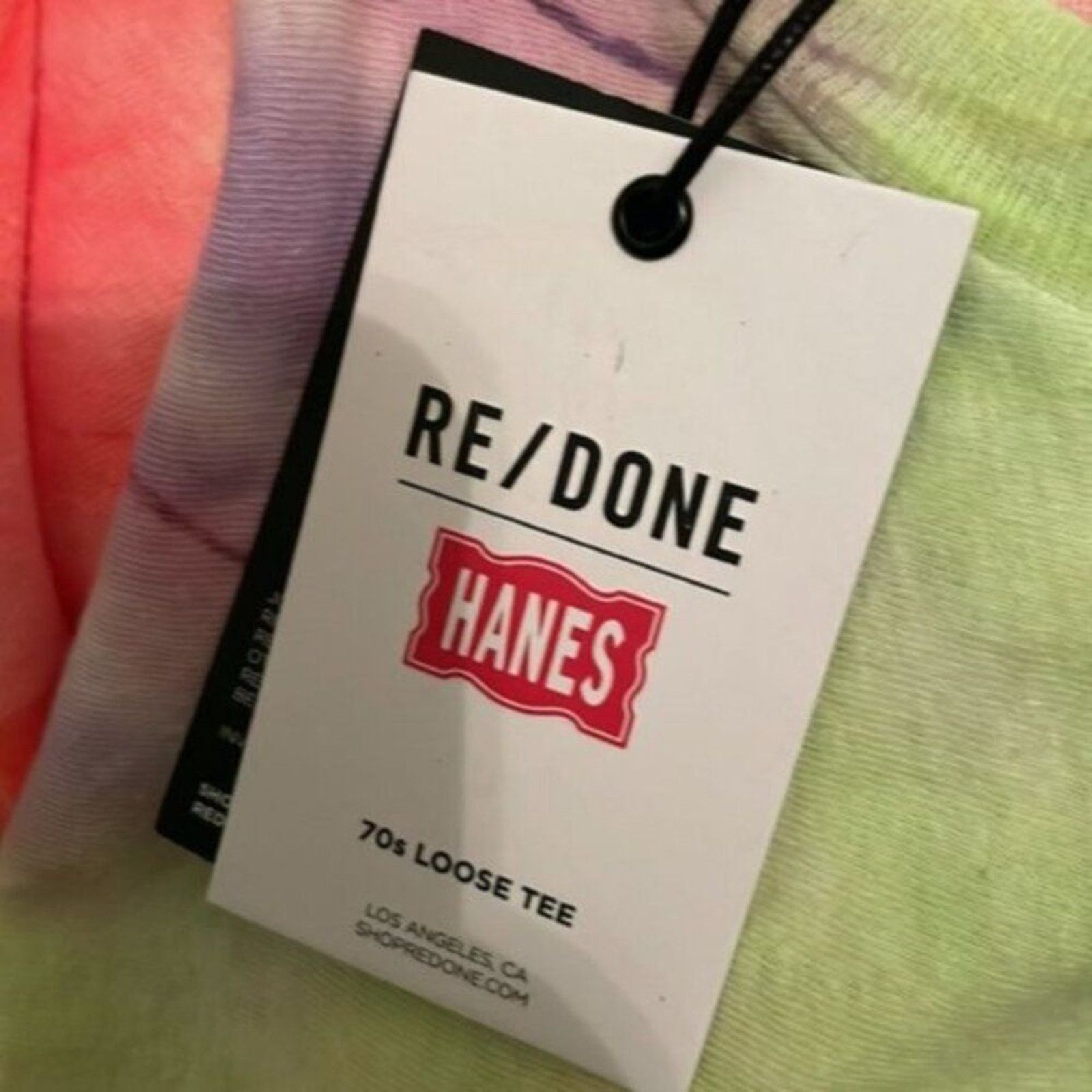 RE/DONE ReDone tie dye tee multicolored S Size S / US 4 / IT 40 - 6 Thumbnail