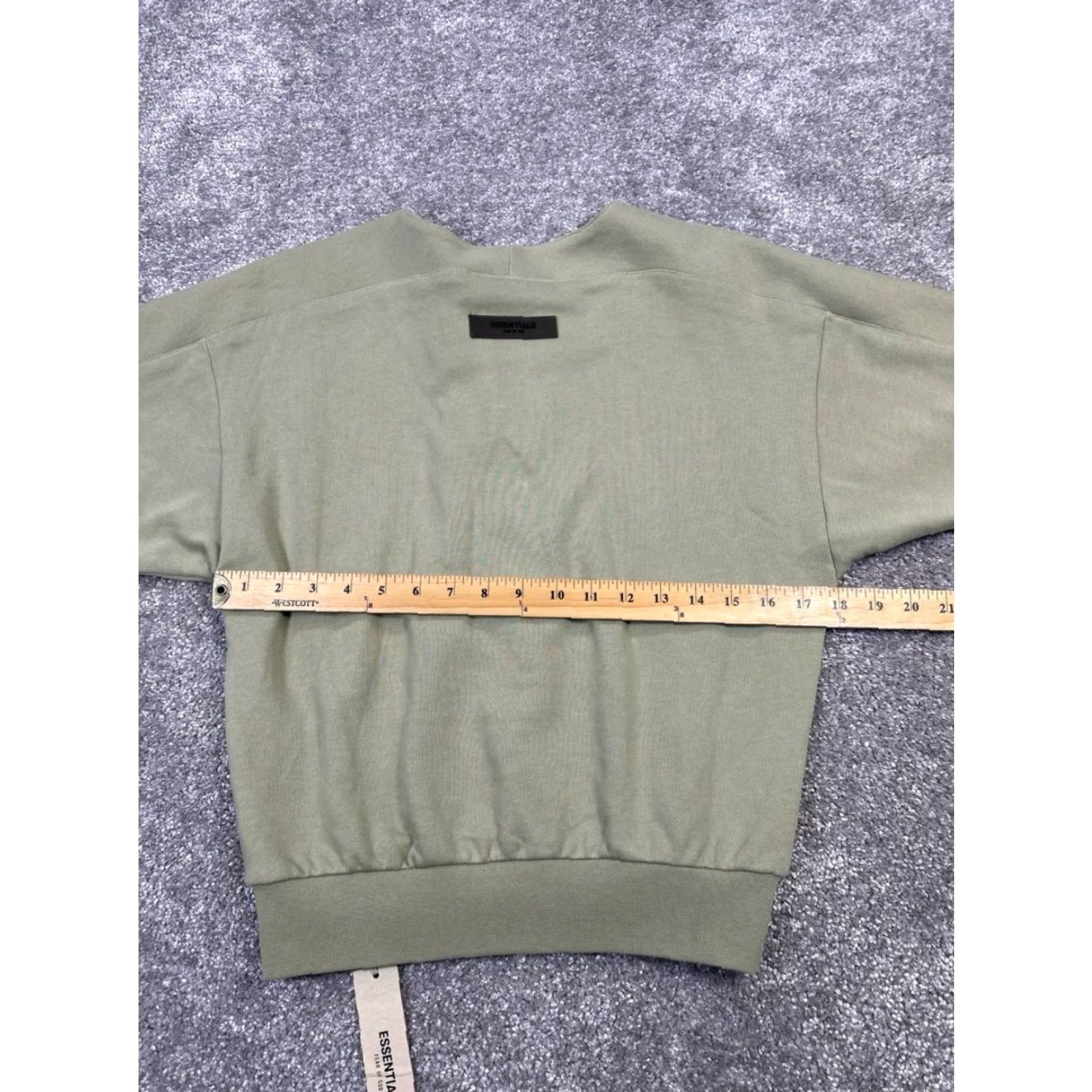 Essentials VINTAGE Essentials Shirt Womens 8 Cotton Knit Oversized Henley Green Casual Spring Womens Size M / US 6-8 / IT 42-44 - 7 Thumbnail