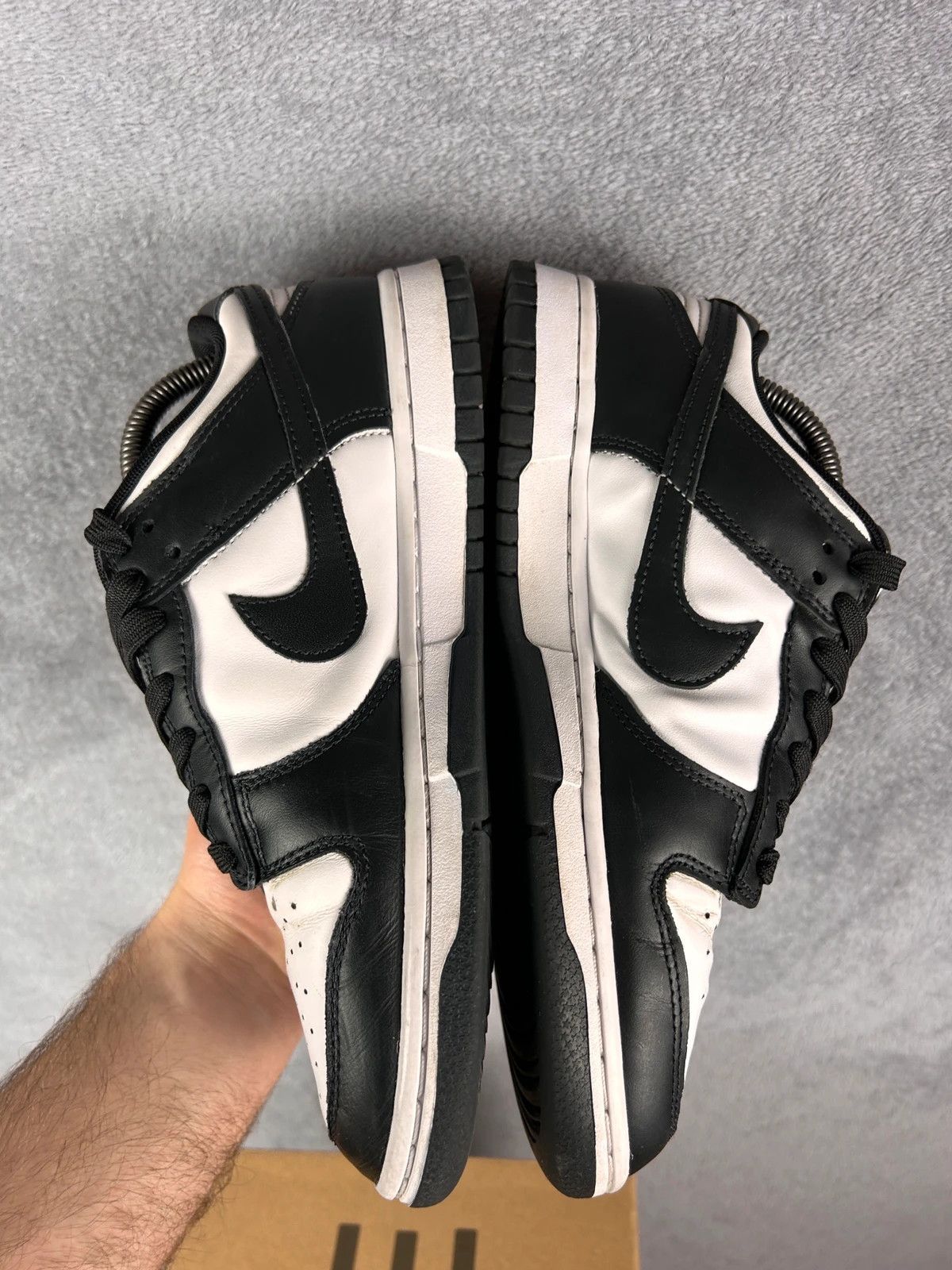 Nike Nike Dunk Low Retro Panda sneakers white black leather Size US 8 / EU 41 - 8 Thumbnail