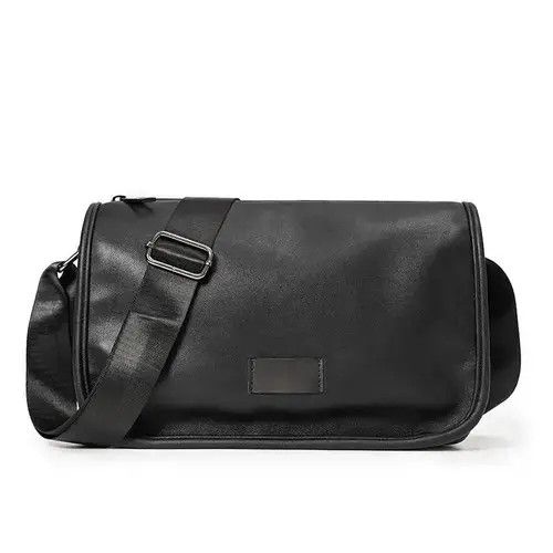 Japanese Brand Fashion y2k faux leather shoulder bag messenger bag casual Size ONE SIZE - 3 Thumbnail