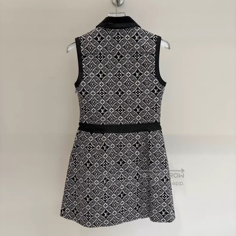 Louis Vuitton Louis Vuitton 1854 presbyopic full print patchwork dress Size XS / US 0-2 / IT 36-38 - 2 Thumbnail