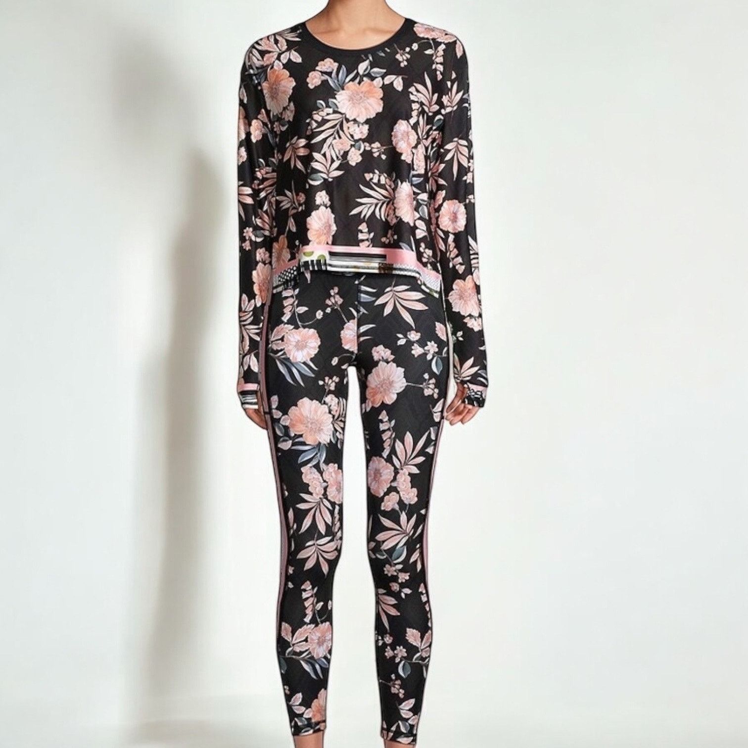 Johnny Was Johnny Was Nido Bee Active Floral Legging w Pockets - Sz: XS Size 25" / US 0 / IT 36 - 5 Thumbnail