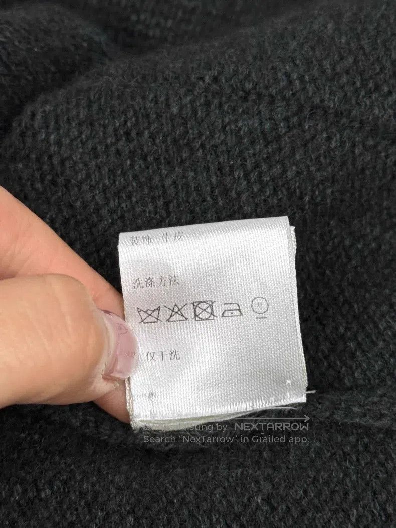 Hermes Hermes Dark Green Single Button Long Knit Cardigan Size XS / US 0-2 / IT 36-38 - 7 Thumbnail