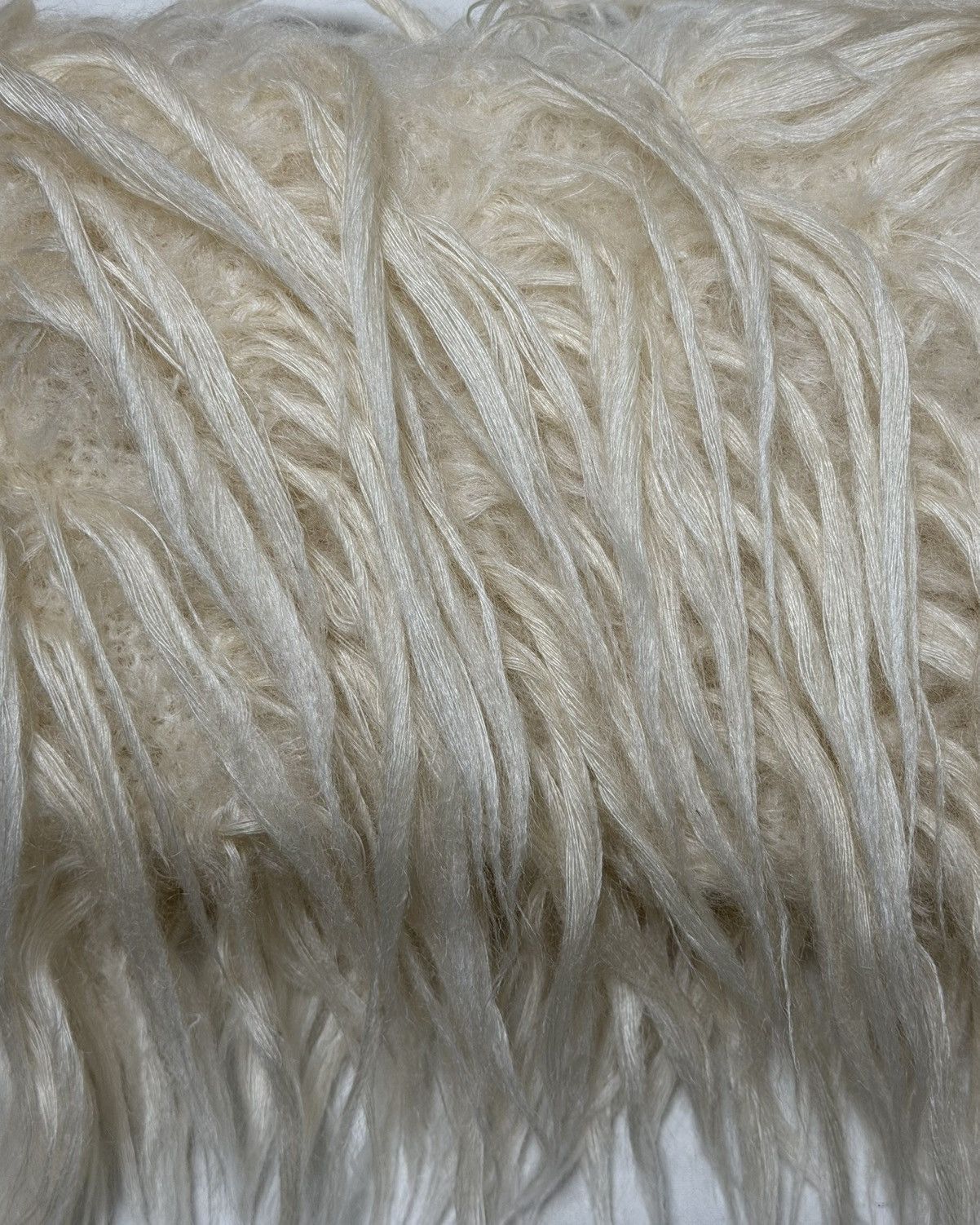 Issey Miyake ISSEY MIYAKE Fall Winter 2018 Shaggy Mohair Neck Warmer Size ONE SIZE - 4 Thumbnail