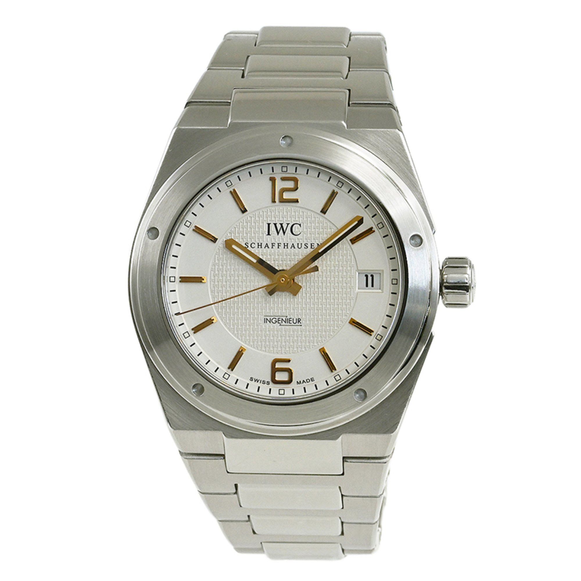 image of Iwc Schaffhausen Iwc Ingenieur Automatic Watch Iw322801 in Silver, Women's