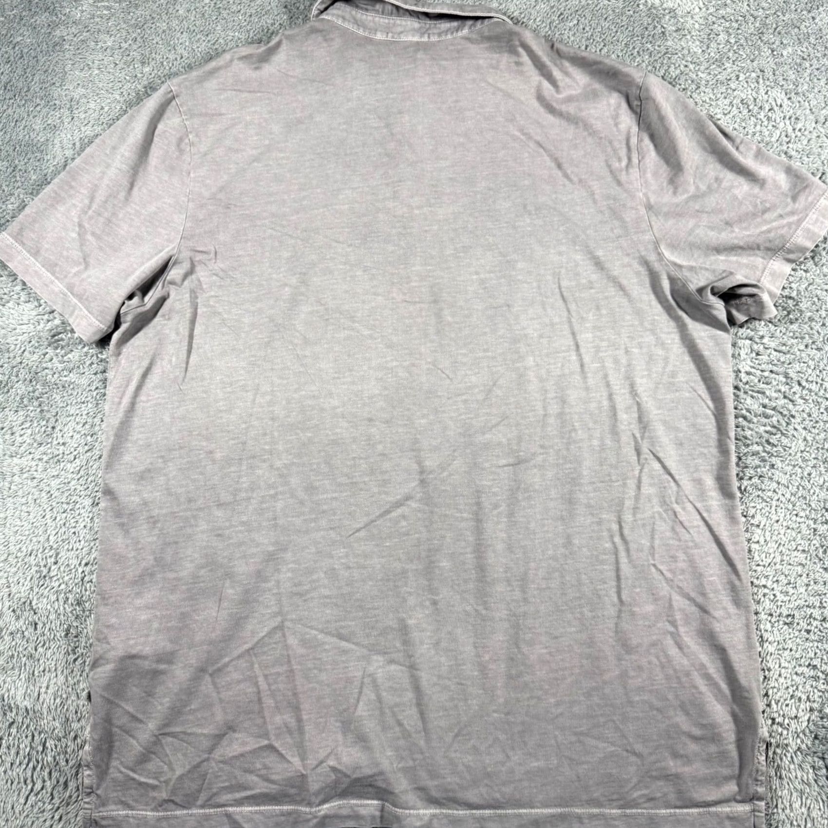 James Perse James Perse Polo Shirt - Grey Mens 5/2XL Size US XL / EU 56 / 4 - 5 Thumbnail