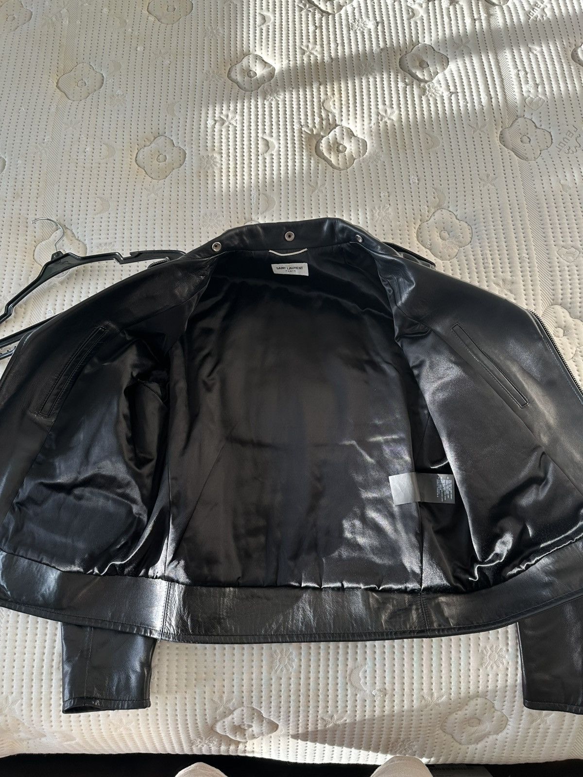 Hedi Slimane × Saint Laurent Paris × Yves Saint Laurent SAINT LAURENT - L01 Leather Jacket by Hedi Slimane Size US M / EU 48-50 / 2 - 12 Thumbnail