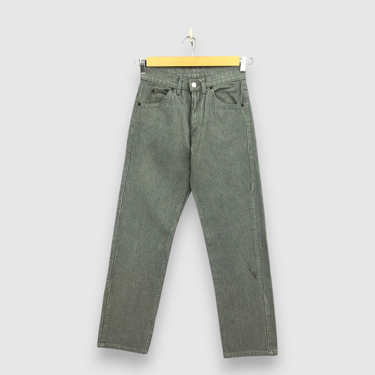 Levi's Vintage Levis 505 Jeans Y2K Levi's Hickory White Tabs Denim Size 26" / US 2 / IT 38 - 1 Thumbnail