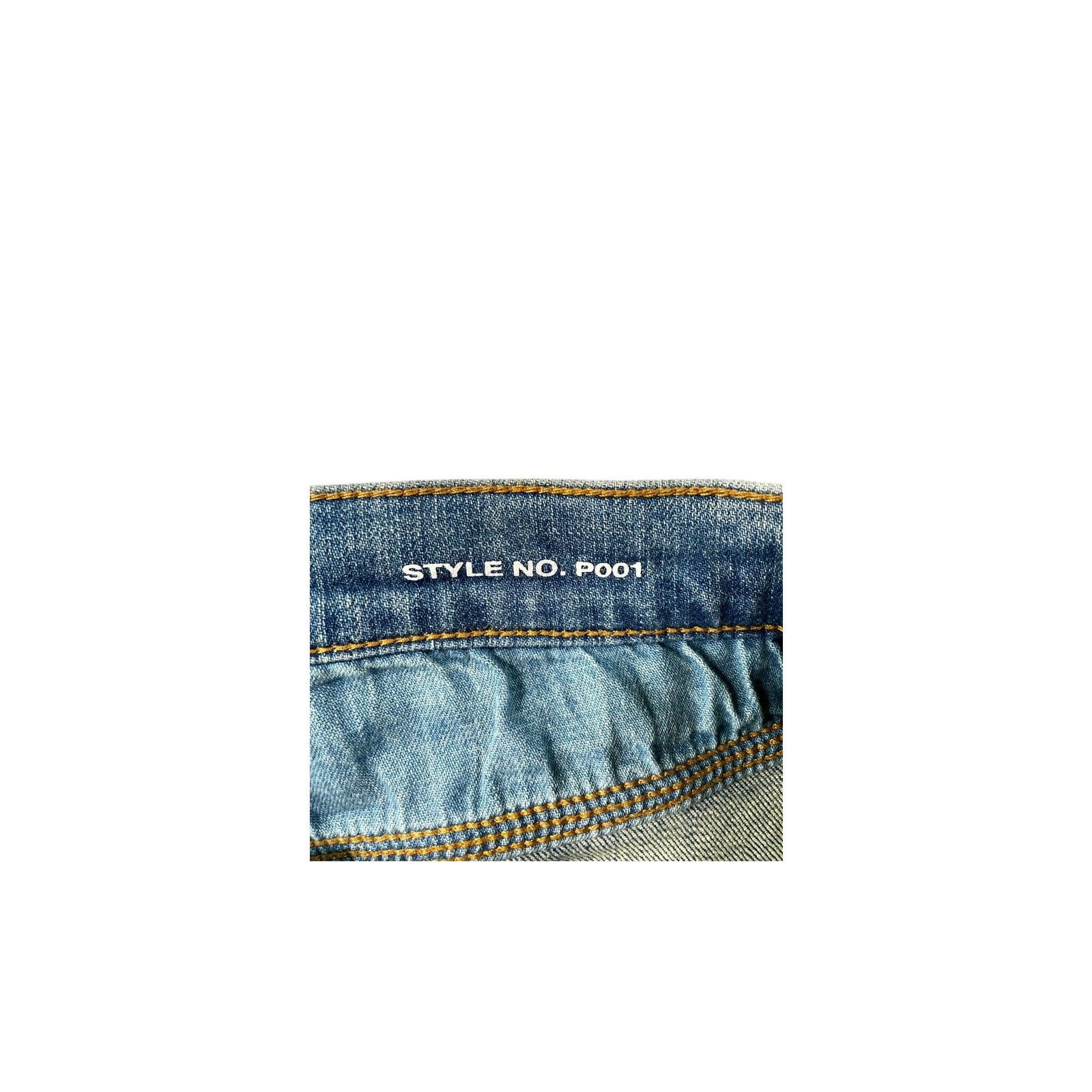Purple Brand Purple Brand Distressed Light Wash Jeans Size US 33 - 6 Thumbnail