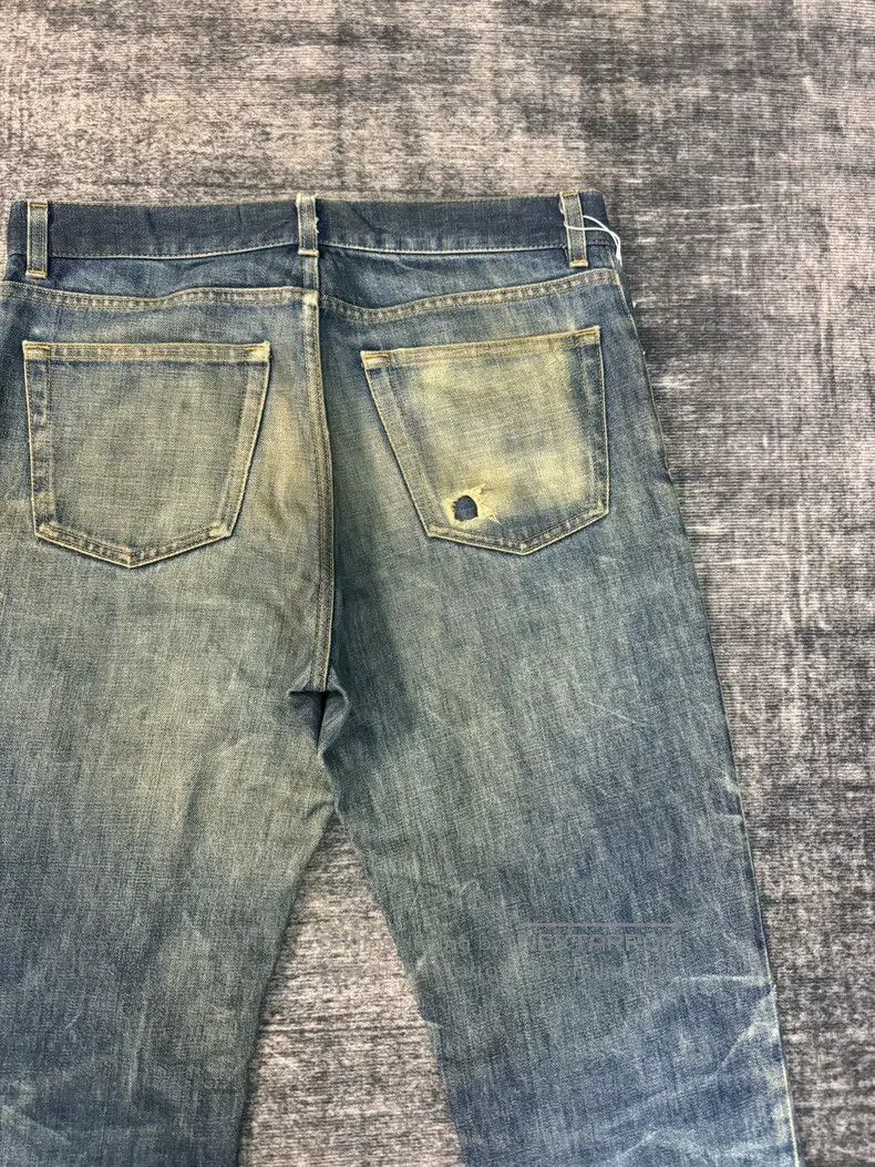 Helmut Lang HELMUT LANG Italian Washed Vintage Blue Denim Jeans Size US 33 - 7 Thumbnail