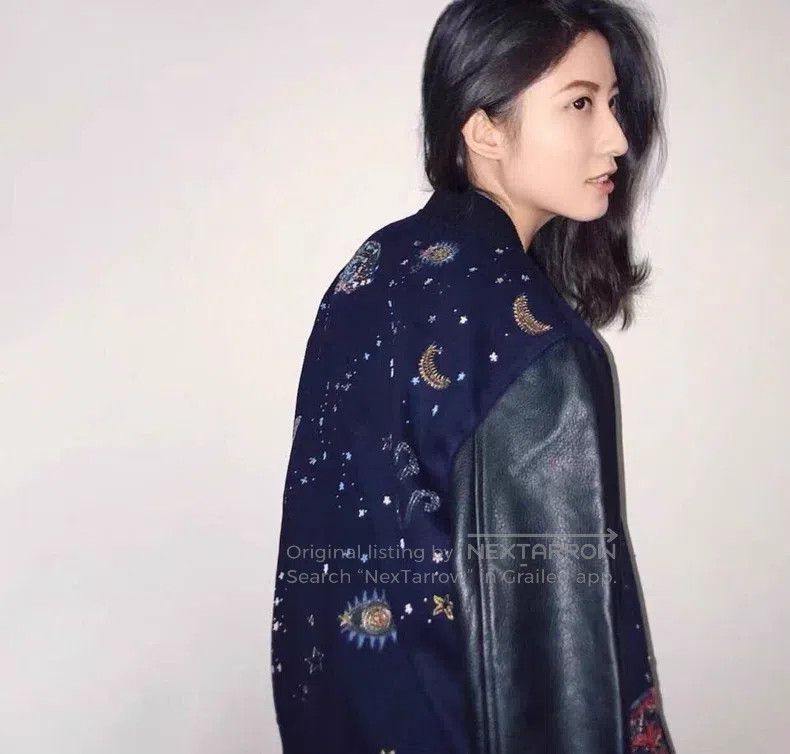 Valentino Valentino Universe starry sky embroidered studded beaded b Size L / US 10 / IT 46 - 9 Thumbnail
