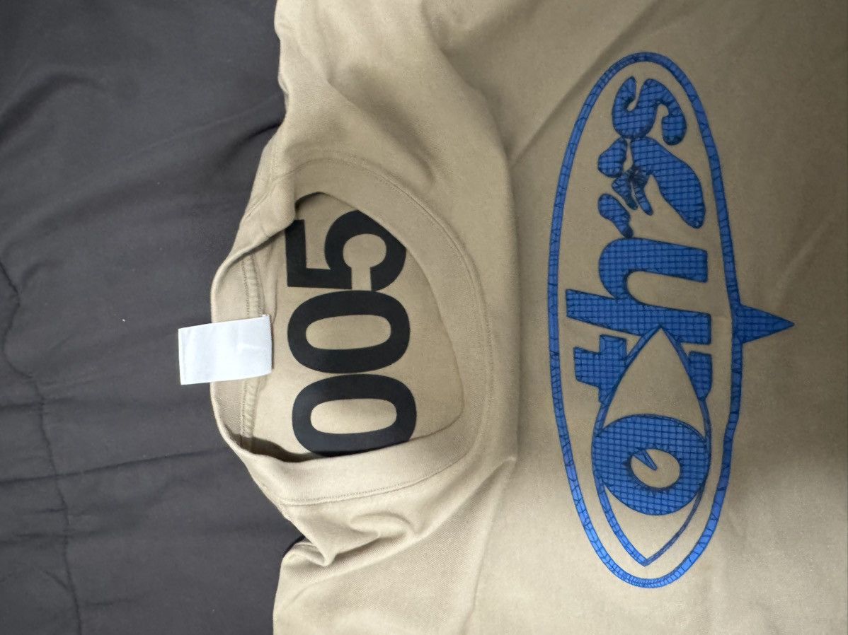 Off-White NWT NIKE OFF WHITE BEIGE/BLUE OVERSIZED HEAVYWEIGHT tee XXL Size US XXL / EU 58 / 5 - 2 Thumbnail