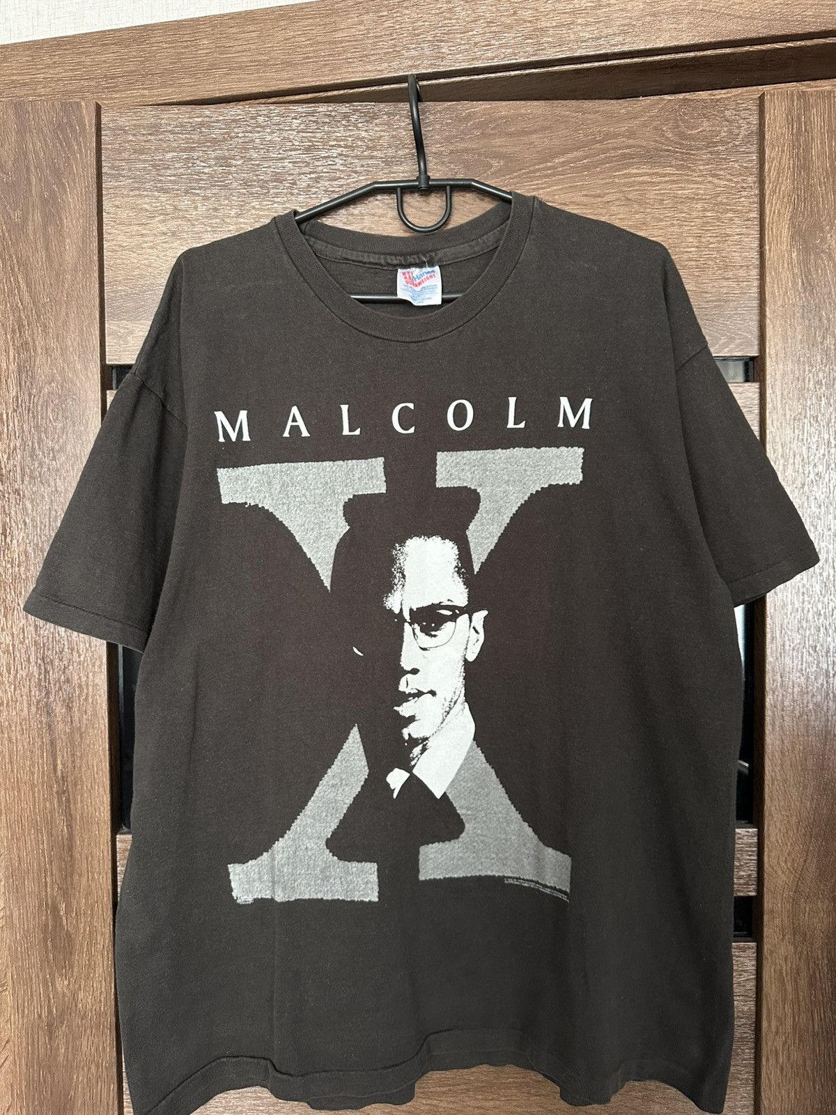 Vintage 1992 Malcolm X Vintage Movie T-Shirt Tee Size US XL / EU 56 / 4 - 4 Thumbnail