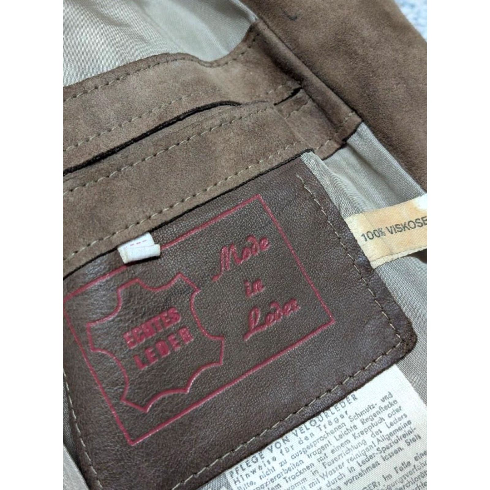 Vintage VINTAGE SHEEPSKIN suede leather WESTERN coat SHERLOCK brown 40 german jacket M Men coat Leather Overcoat Flex SHERLOCK Mens Size US M / EU 48-50 / 2 - 6 Thumbnail