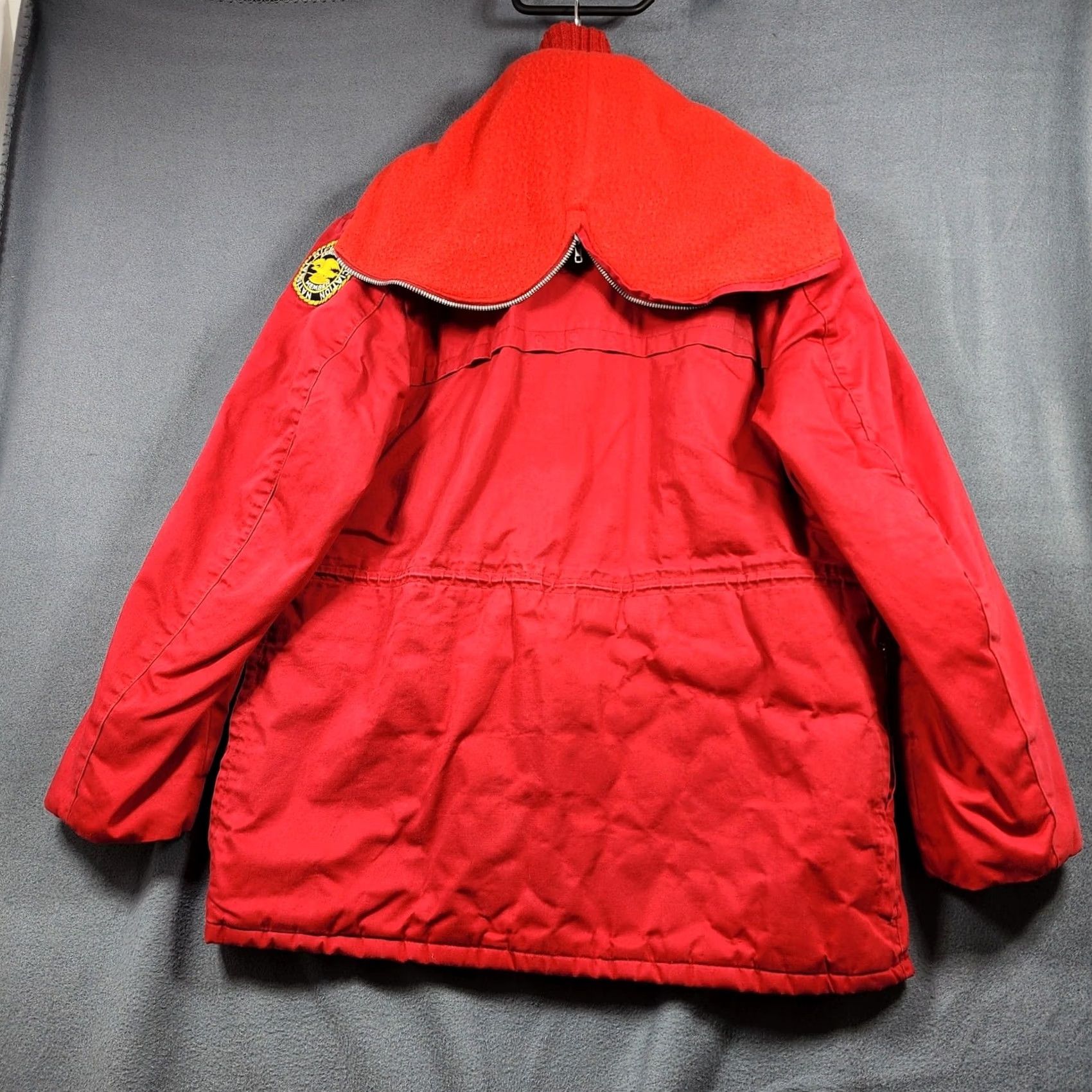 Vintage VINTAGE 60s Ted Williams Sears Red Coat Mens Hunting Overcoat 60s Sz 44 Quilted Lining Patch Canvas Zip Size US S / EU 44-46 / 1 - 3 Thumbnail