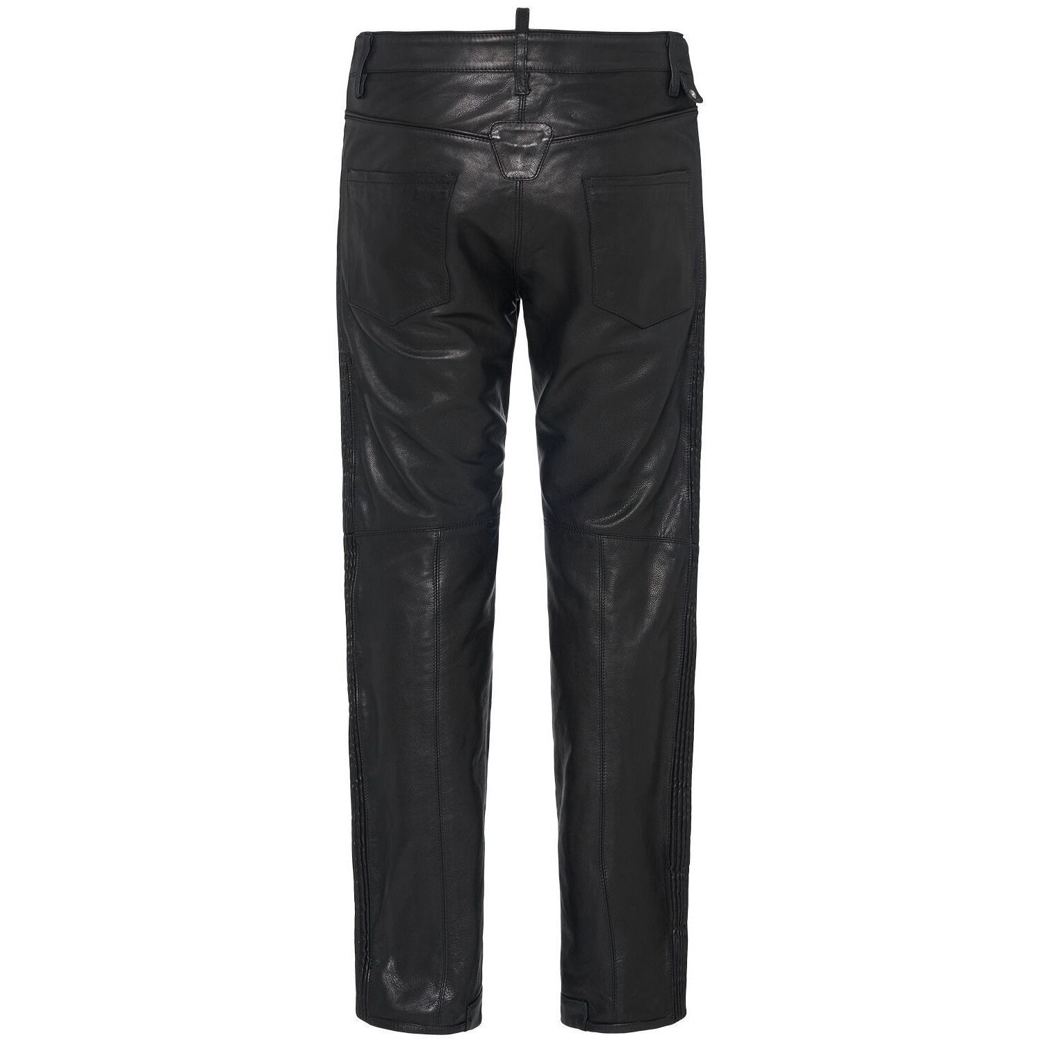 Dsquared2 DSQUARED2 Ducati Black Leather Pants New & Authentic (Men's Size US 32 / EU 48 - 2 Thumbnail
