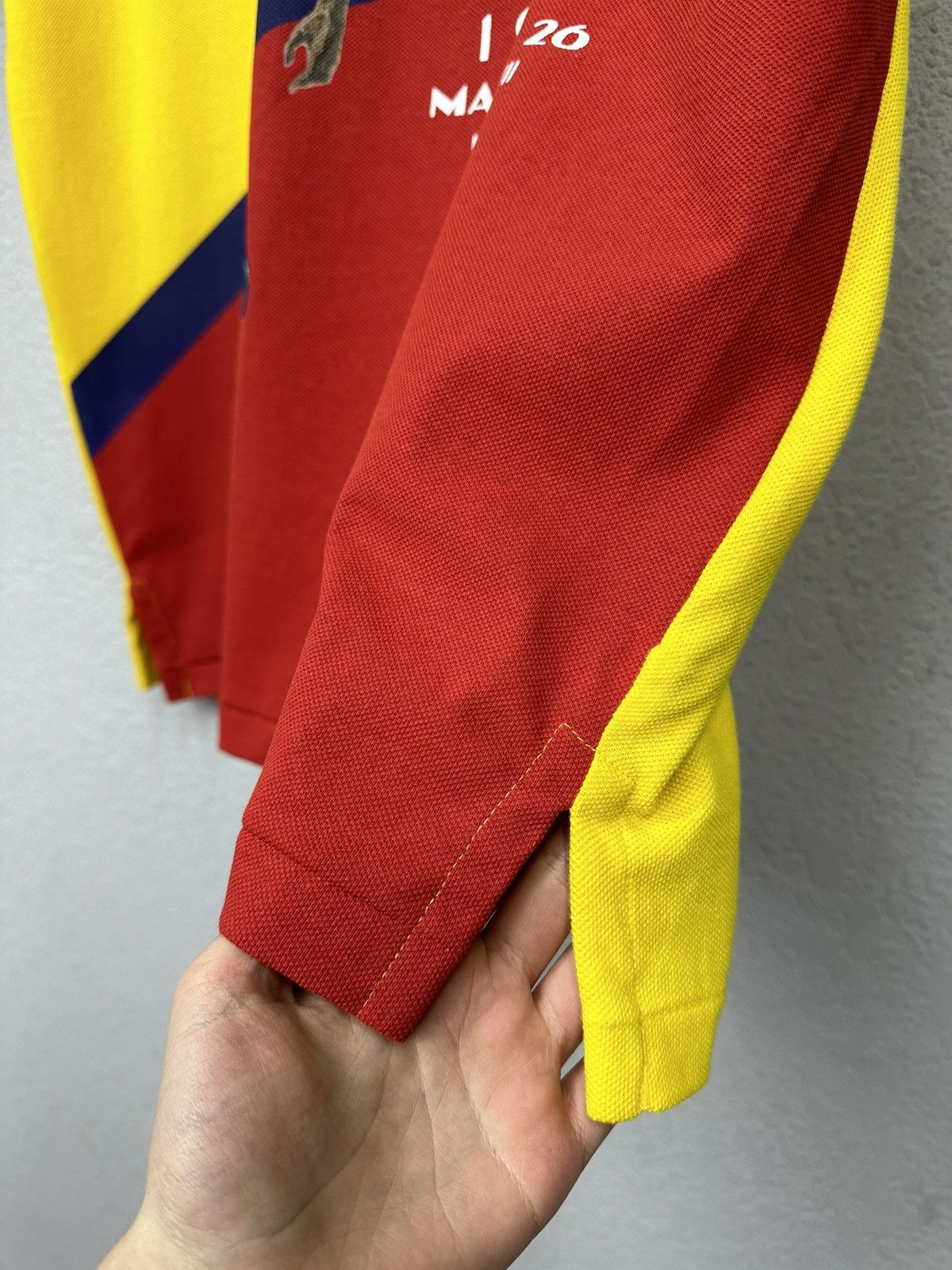 Polo Ralph Lauren Vintage Y2k Polo Ralph Lauren Polo T-shirt Avantgarde Faded Size US M / EU 48-50 / 2 - 7 Thumbnail