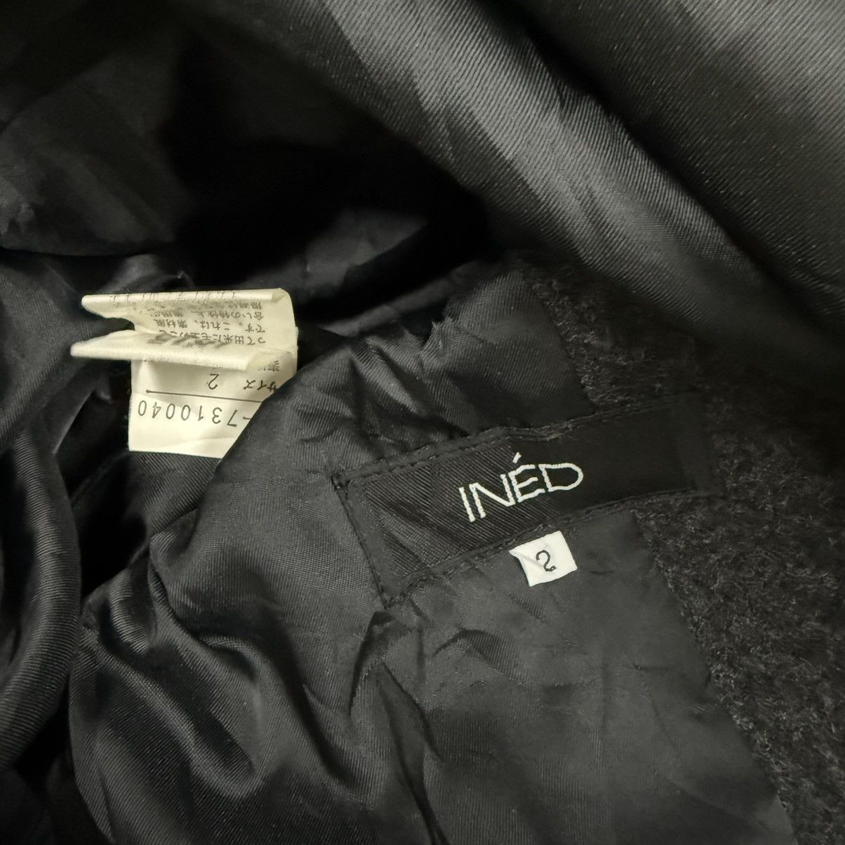 Yohji Yamamoto Ined By Yohji Yamamoto Duffle Coat Hooded Wool Size US M / EU 48-50 / 2 - 10 Thumbnail