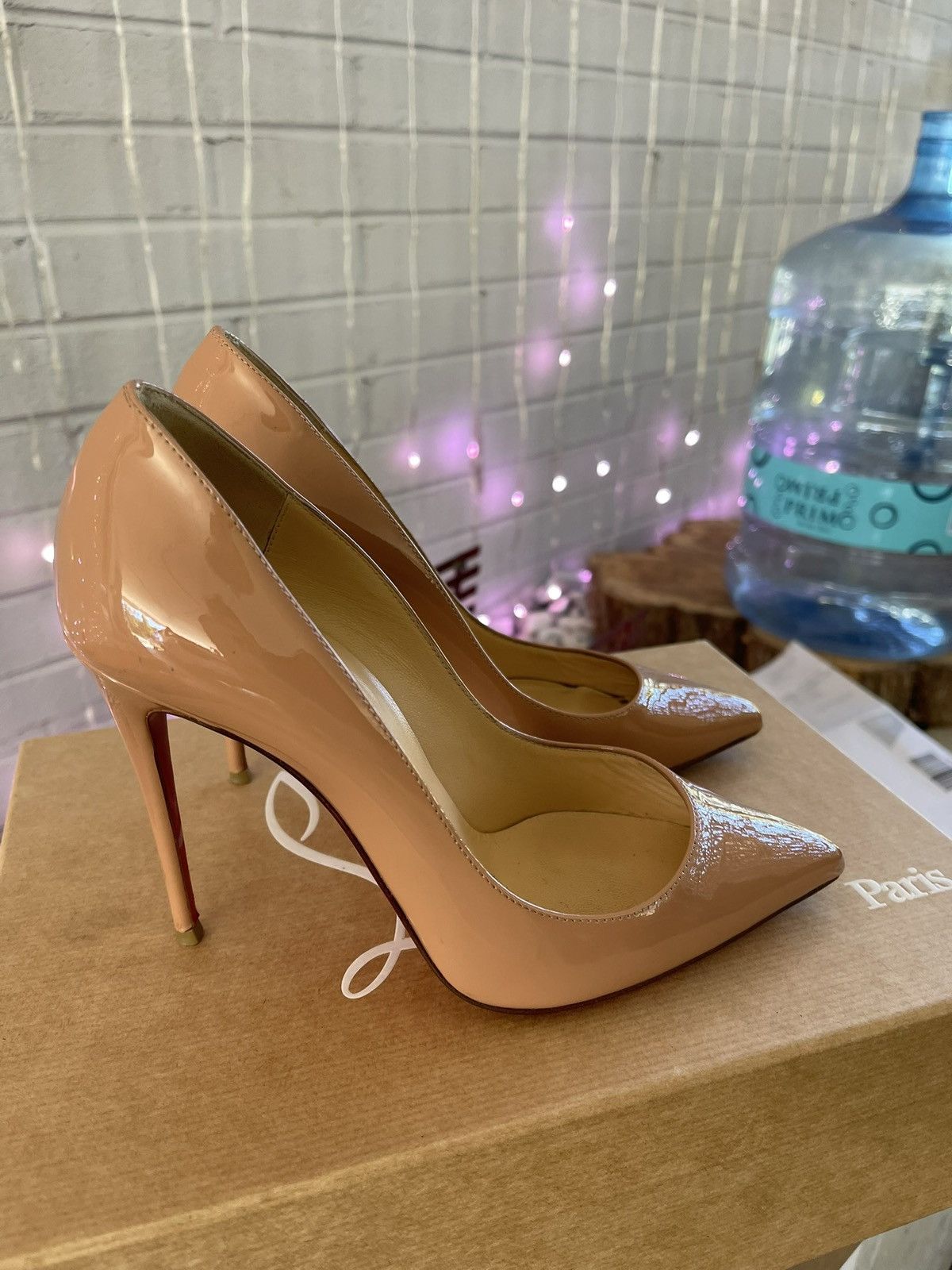 Christian Louboutin Christian Louboutin Pigalle Follies 100mm Pump Size US 5 / IT 35 - 2 Thumbnail