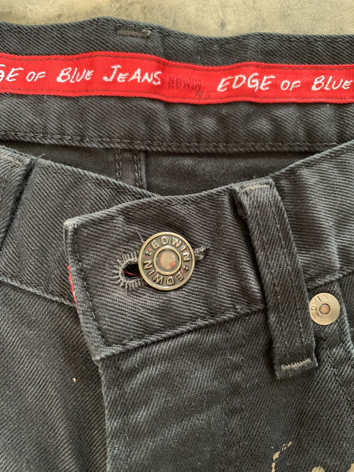 Visvim Vintage Punk Seditionaries Jeans Japan Edwin Leather Pocket Size US 30 / EU 46 - 6 Thumbnail